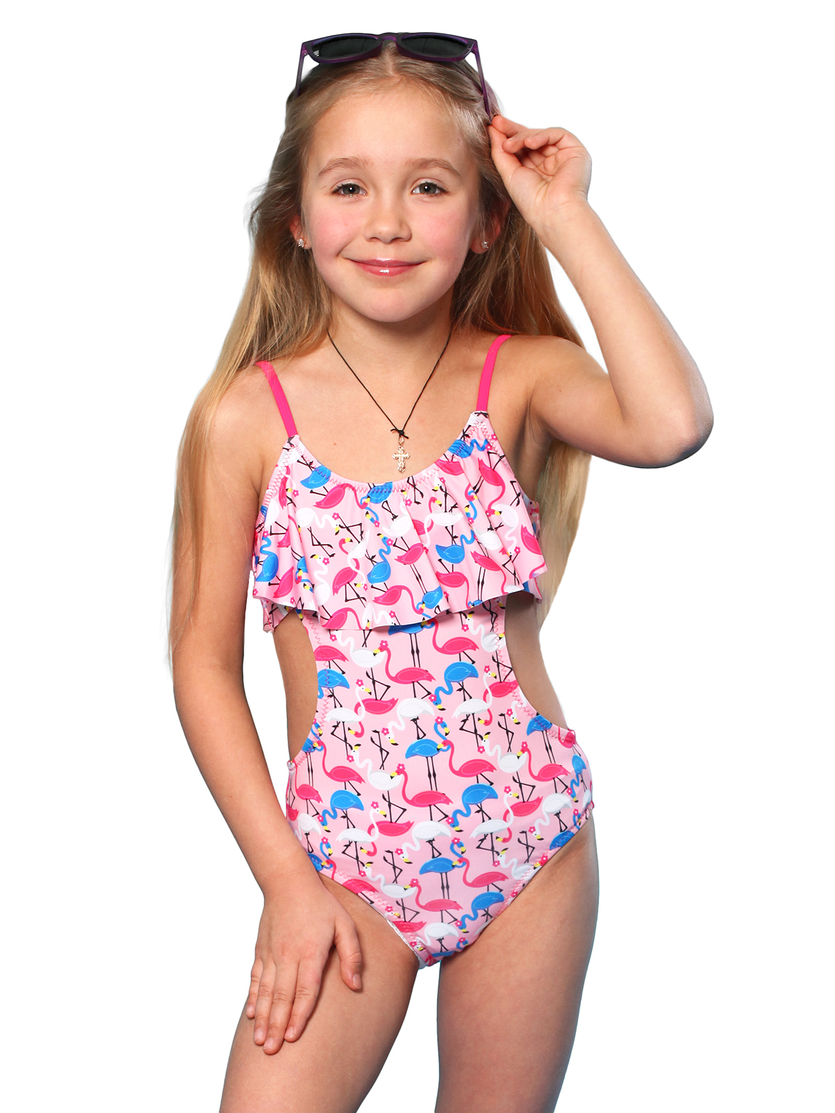 

Купальник сплошной Keyzi 128 Розовый Flamingo 20 big 1psc
