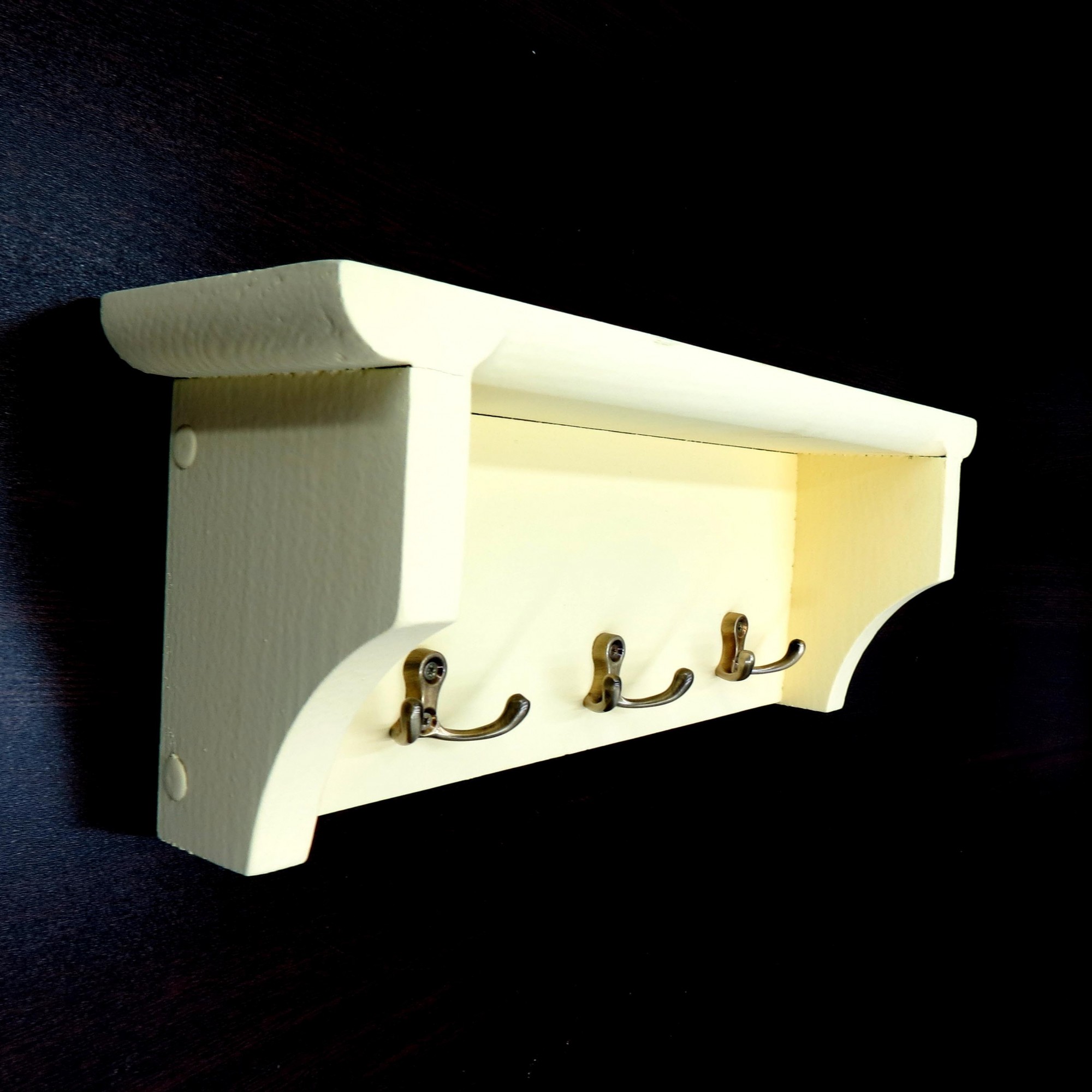 

Настенная ключница из натурального дерева IZD Мирамаре Лимонад 40х15х10 см КЛЧ-000951