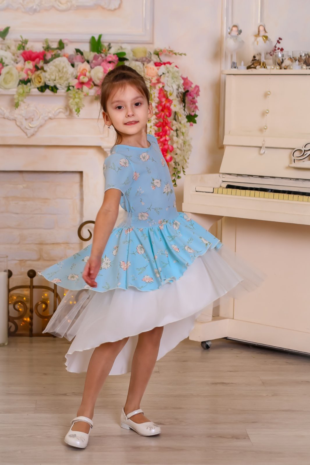 

Платье нарядное JULA KIDS 128 Голубой 200213