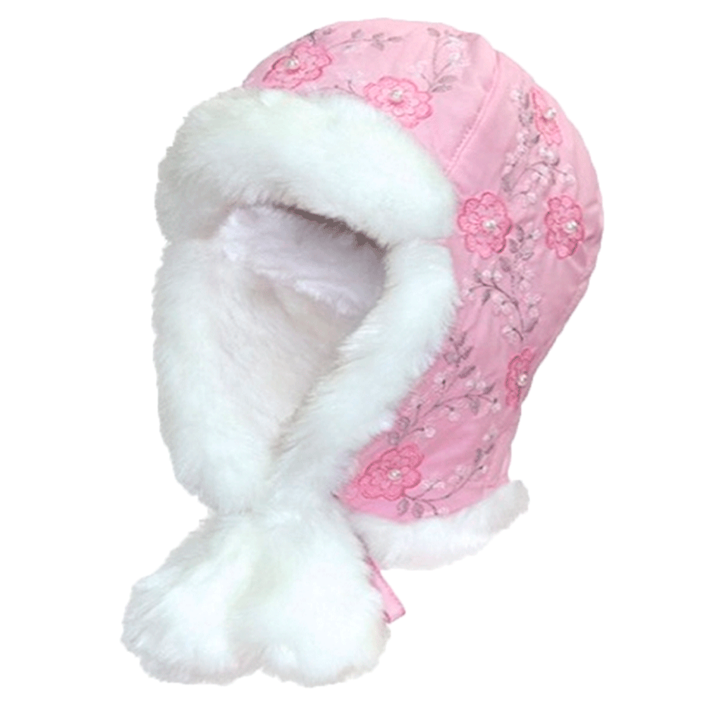 

Шапка зимняя Девид стар 50 Розовый 5014