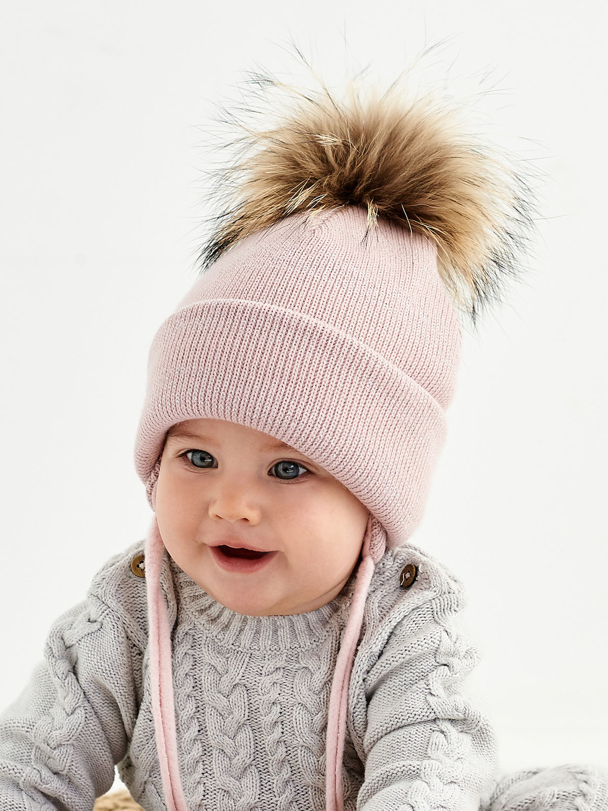 

Шапка зимняя Дембохаус 42 Пудра Альба