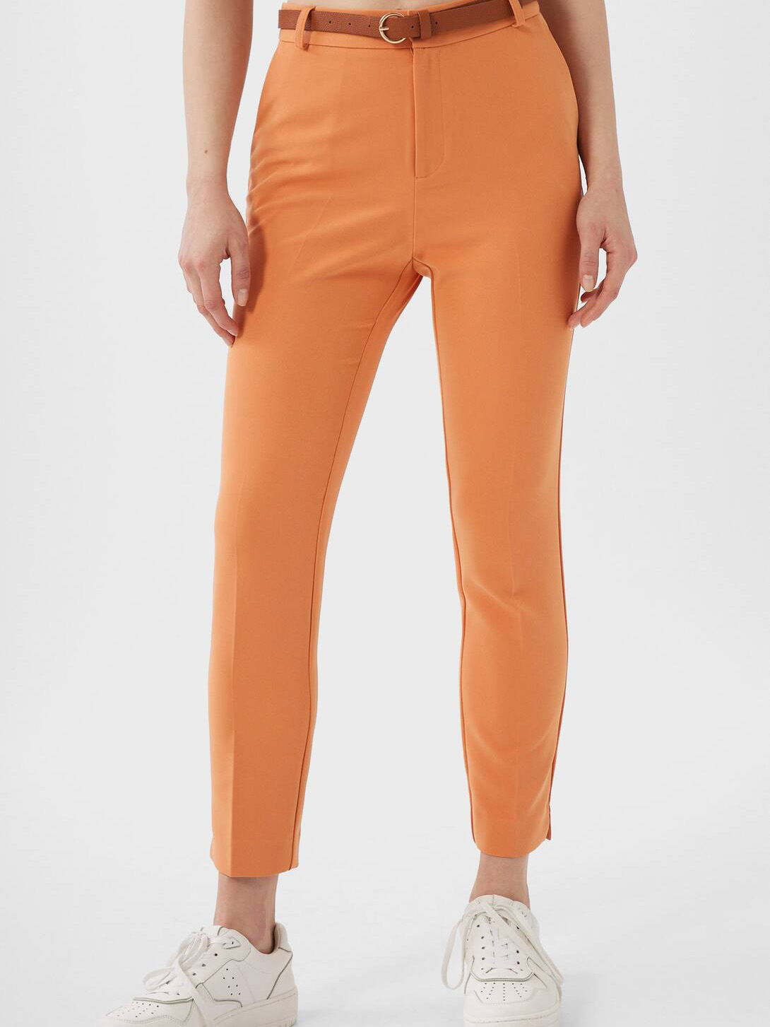 

Брюки Stradivarius 04504675340  Оранжевые, Брюки Stradivarius 04504675340 42 Оранжевые