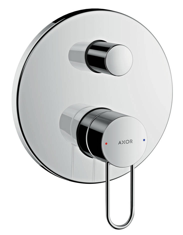 

Смеситель для ванны и душа Axor Uno Loop 38426000 скрытого монтажа (хром)