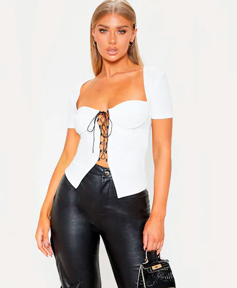 

Toп PrettyLittleThing 30854 36 Білий