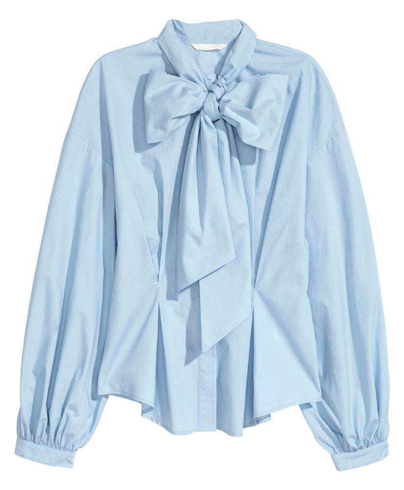 

Блуза H&M 32166 38 Блакитний