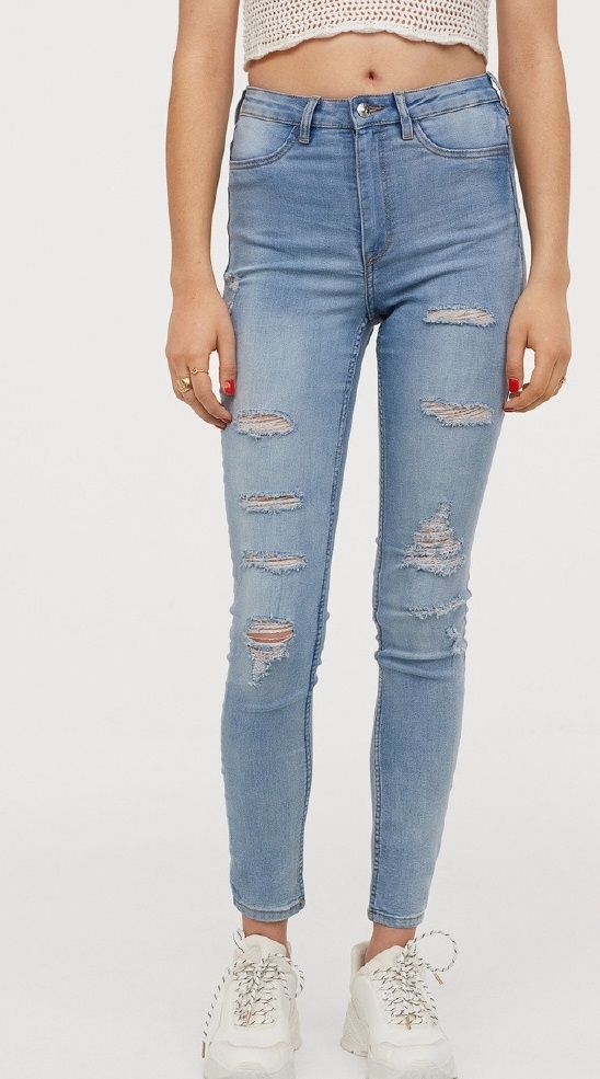 

Джинси H&M 33159  Блакитний, Джинси H&M 33159 42 Блакитний