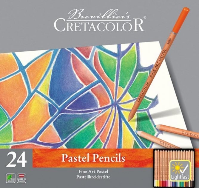 

Набор пастельных карандашей Cretacolor Fine Art Pastel 24цв. металлическая упаковка