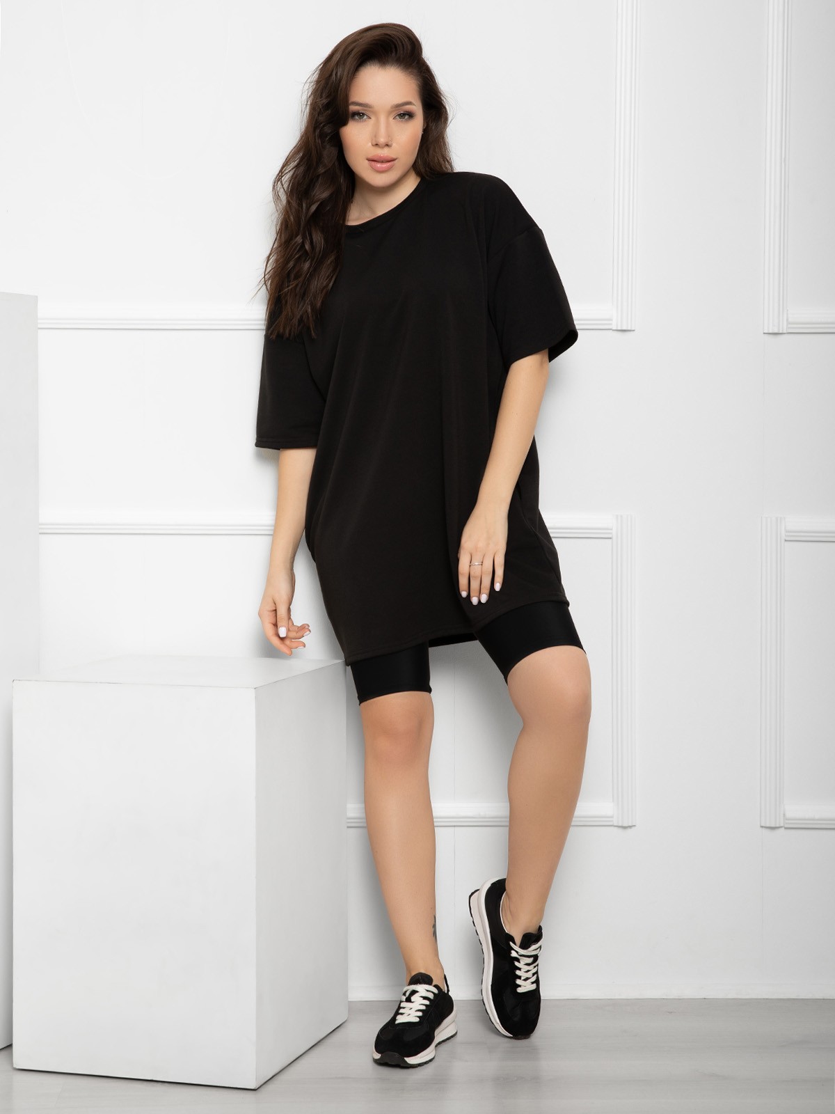 

Футболка ISSA PLUS 12594  Черная, Футболка ISSA PLUS 12594 XL Черная