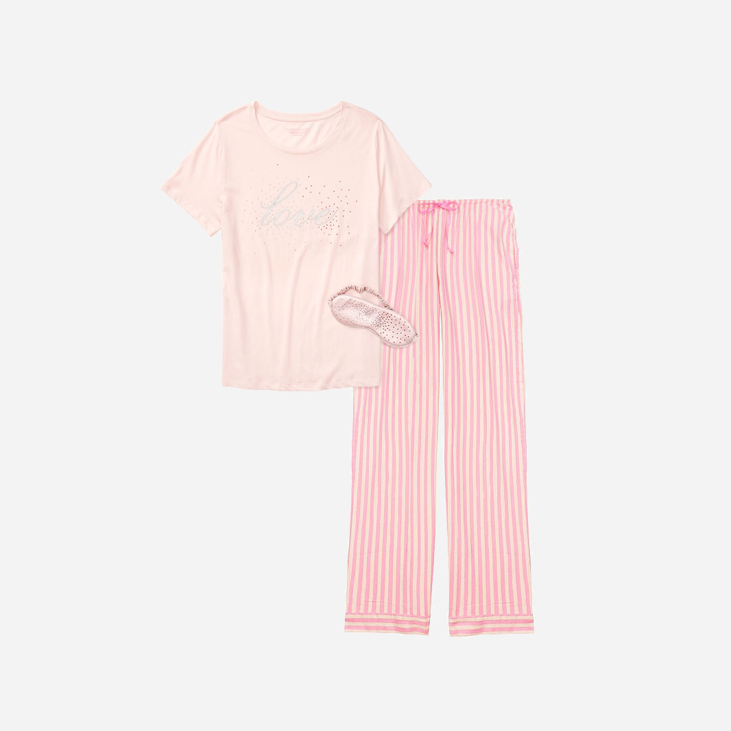 

Пижама Victoria's Secret 321612825  Розовая, Пижама Victoria's Secret 321612825 L Розовая