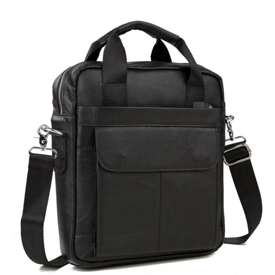 

Сумка мужская кожаная вертикальная под А4 Tiding Bag A25-8861A