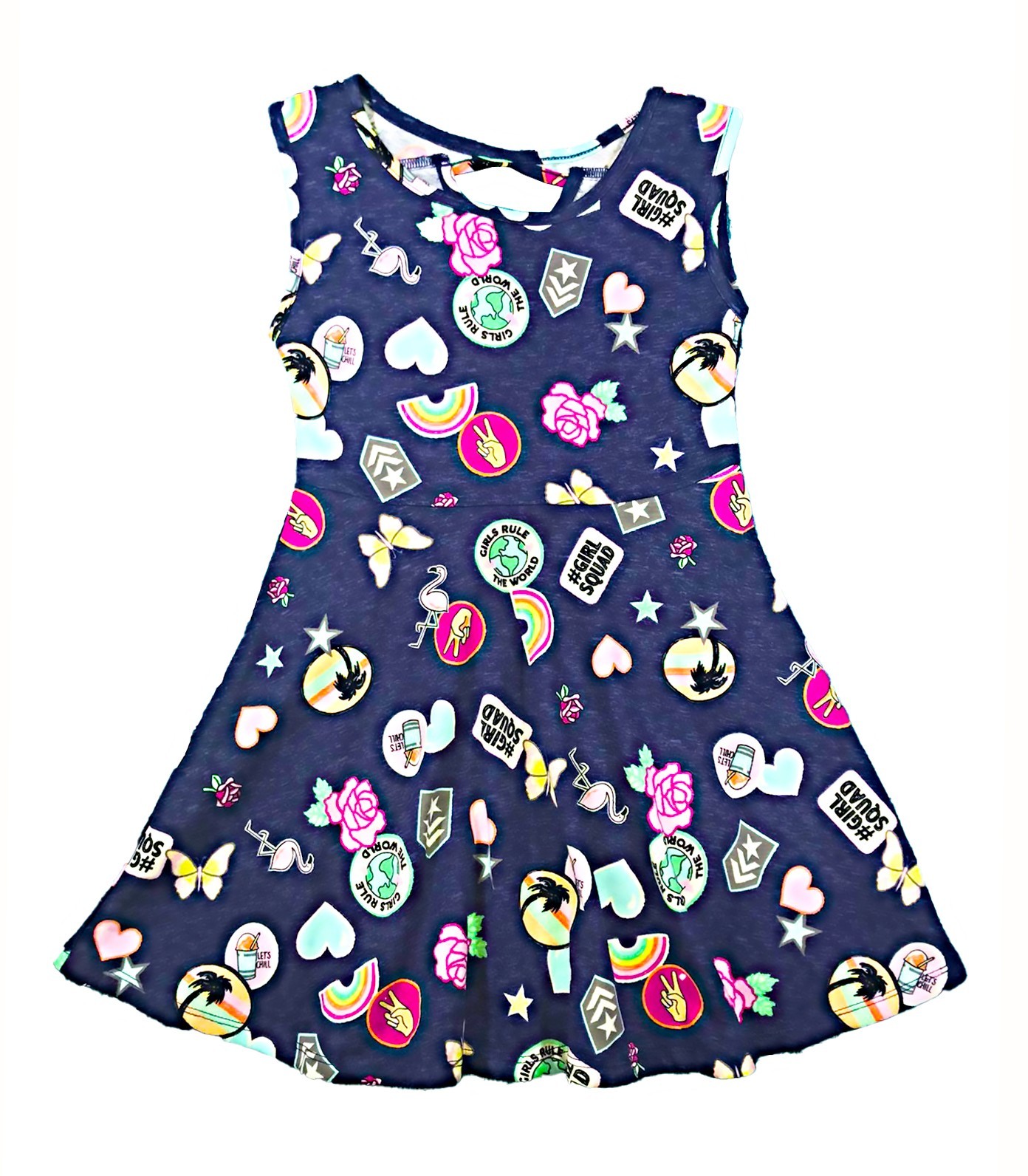 

Сарафан The Сhildrens Place для девочки Girls Rule The World 104 см