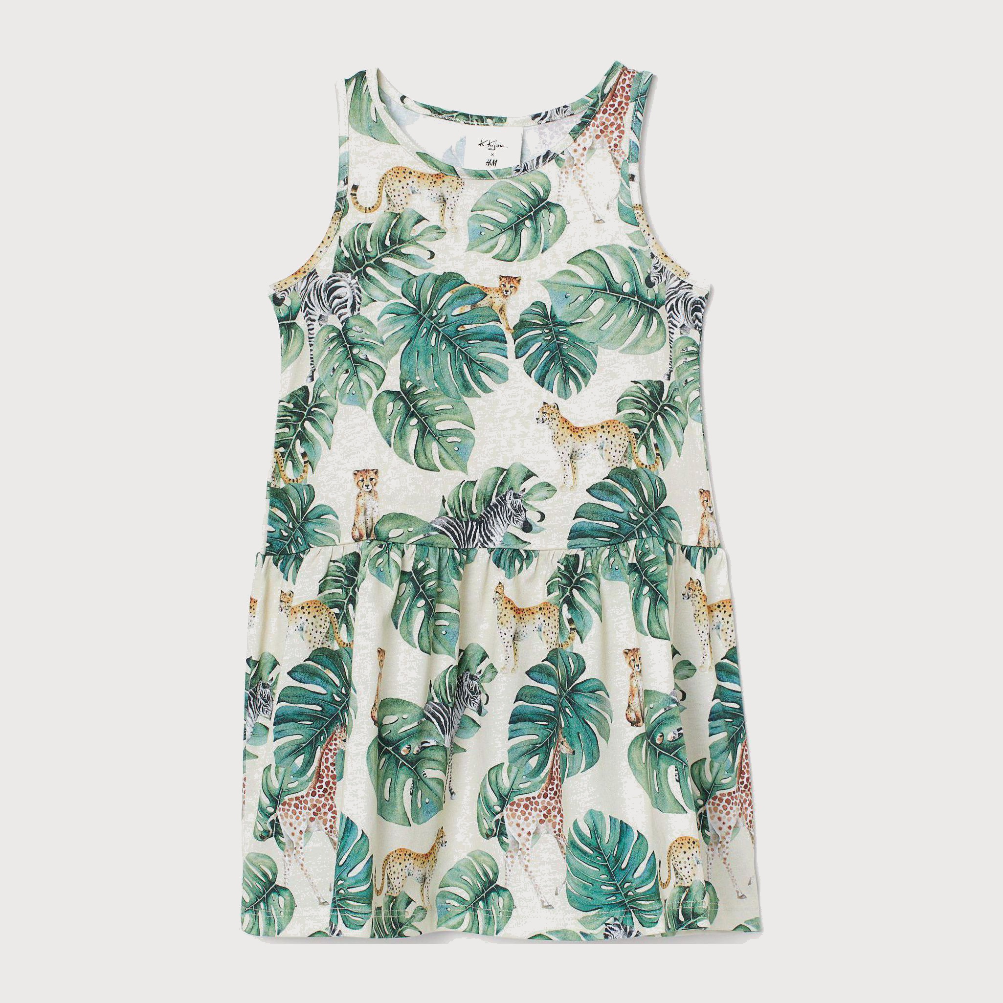 

Сарафан H&M 8452371-ACKW 122-128 см Молочный в узоры
