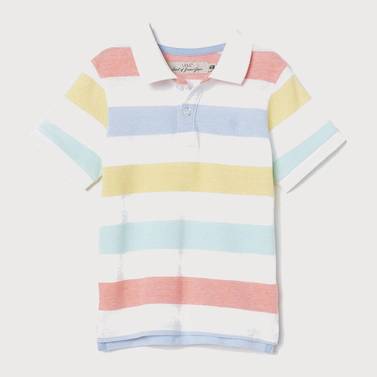 

Поло H&M 7914991-AAUB 92 см Цветное в полоску