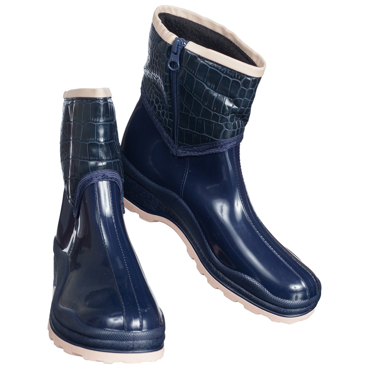 

Женские резиновые ботинки W-Shoes 109-b 37р (23.5 см) синие b-434