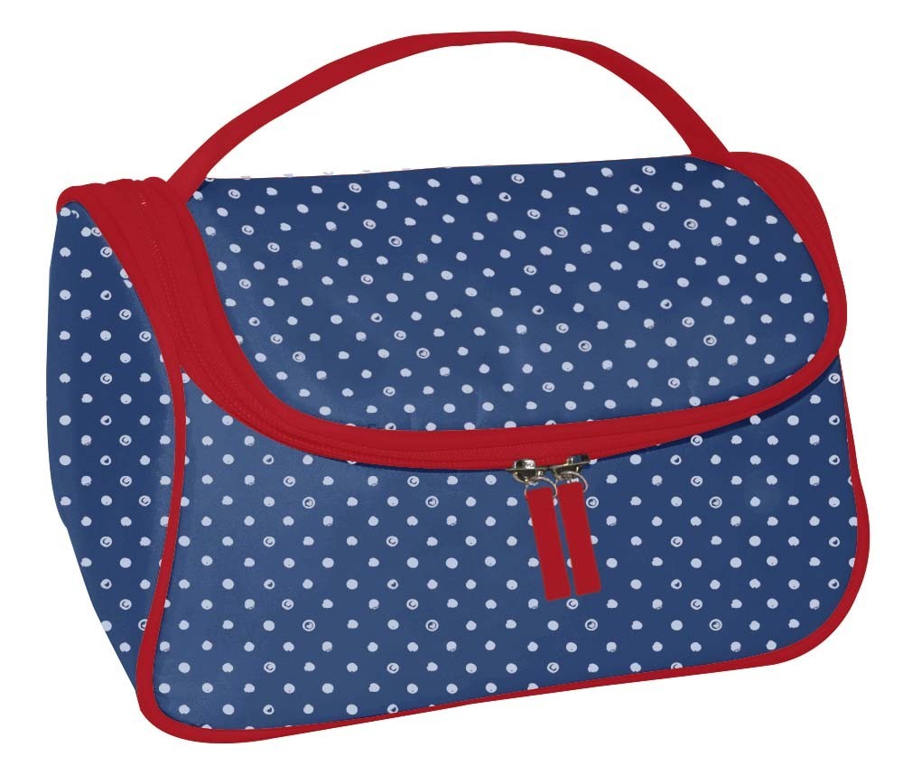 

Женская косметичка Beauty LUXURY WB-1005 синяя