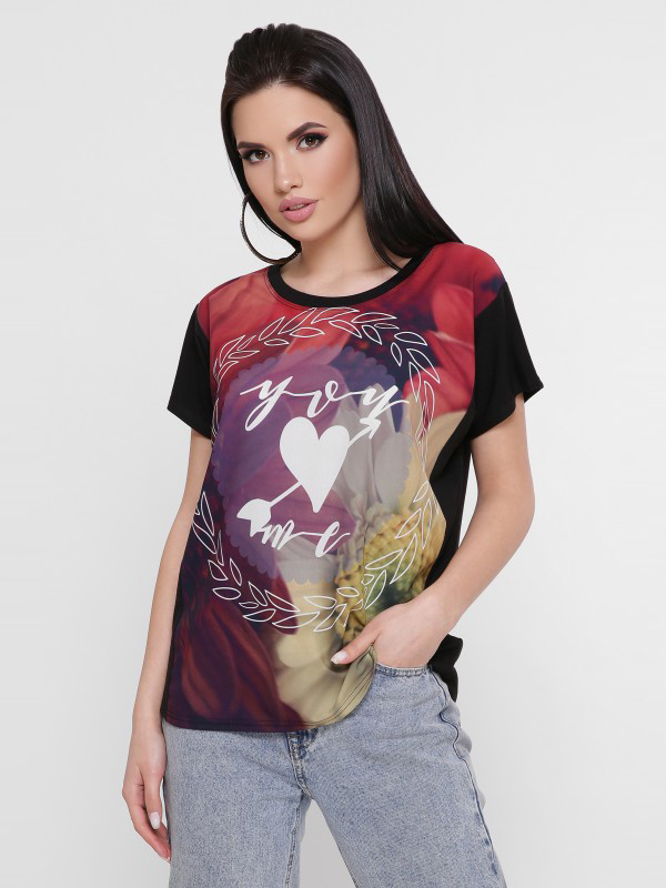 

Футболка Fashion Up Air FB-1761B1 42-44 Черная