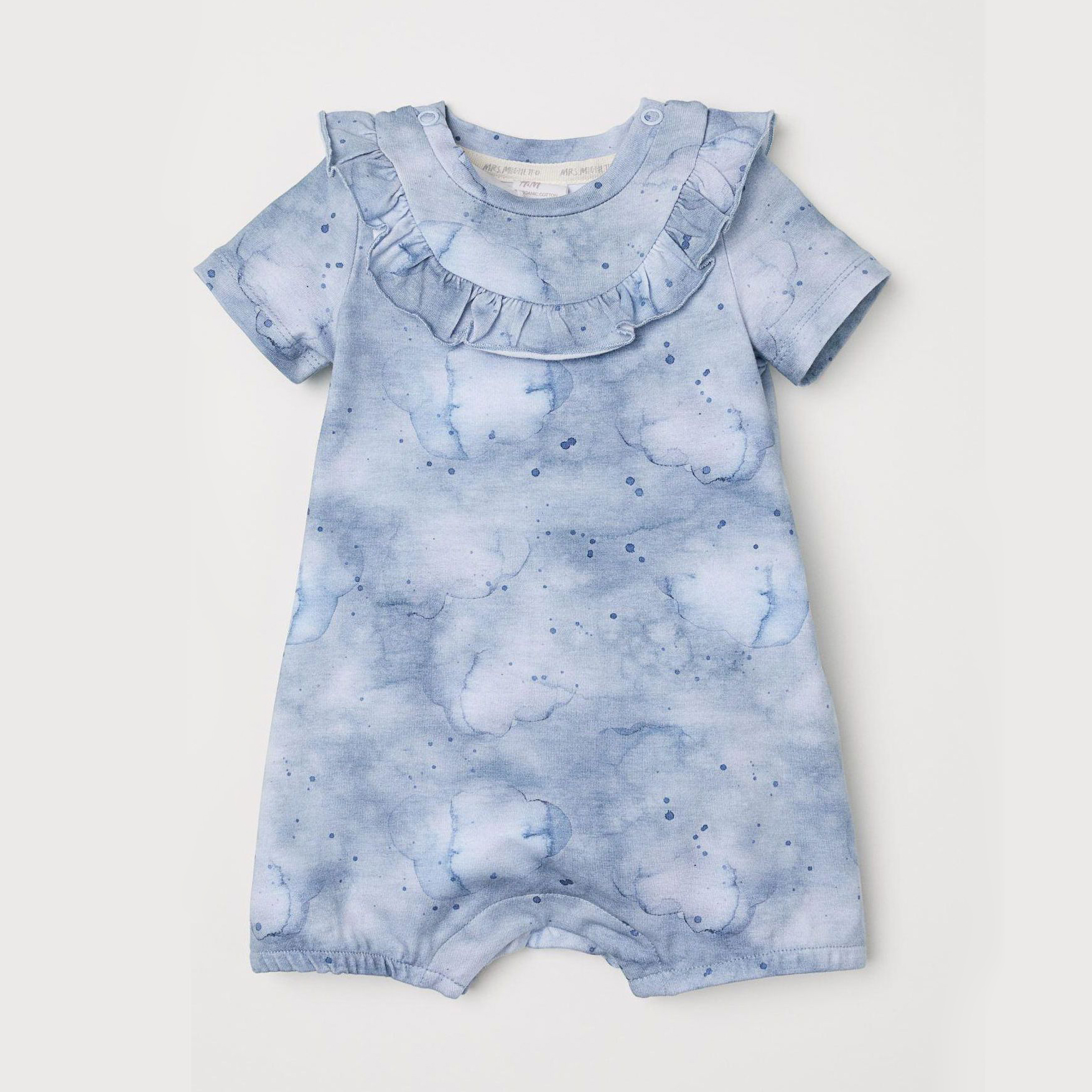 

Песочник H&M 6551668-ACIJ 80 см Синий/Белый в узоры (DD3000003339487)