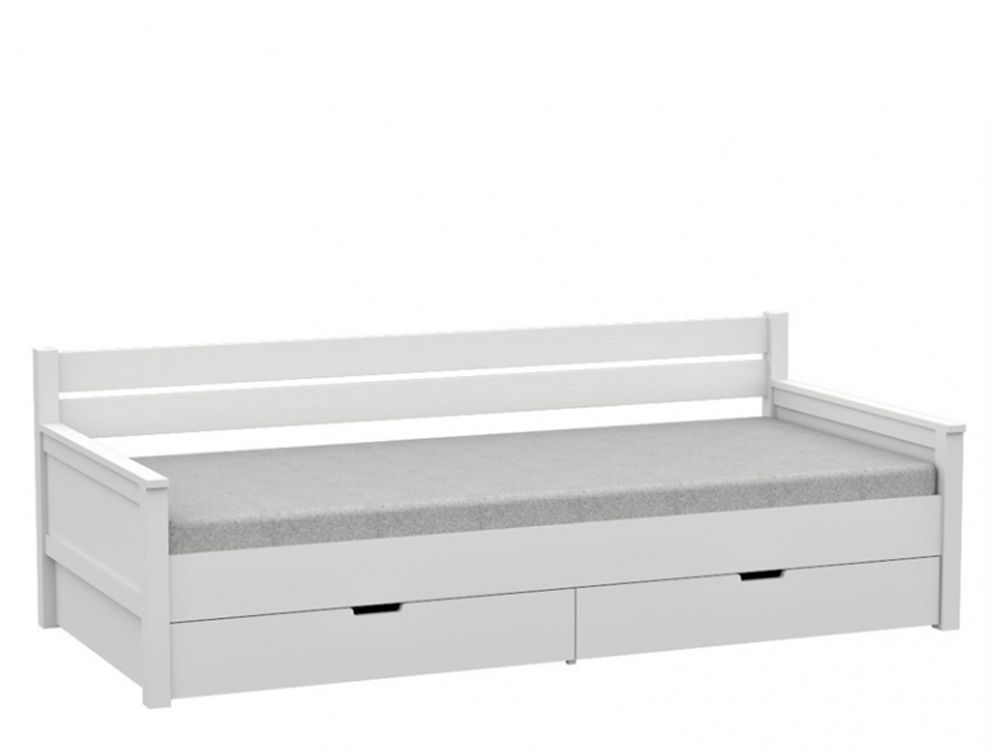 

Кровать софа Мебельхоф Аулюм 80 Белый 2100/600/960 мм Дерево