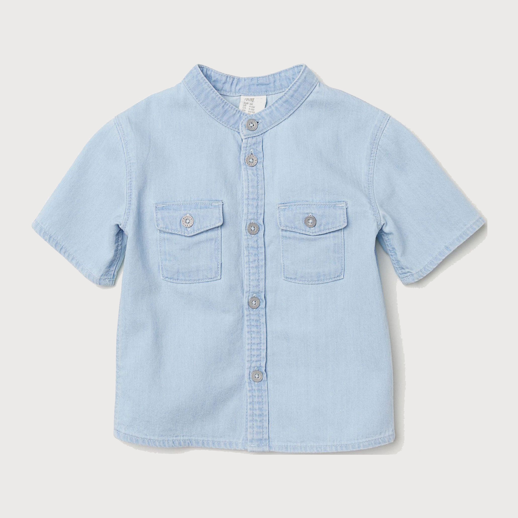 

Рубашка H&M 6144777-ACUP 68 см Голубая (DD3000003307240)