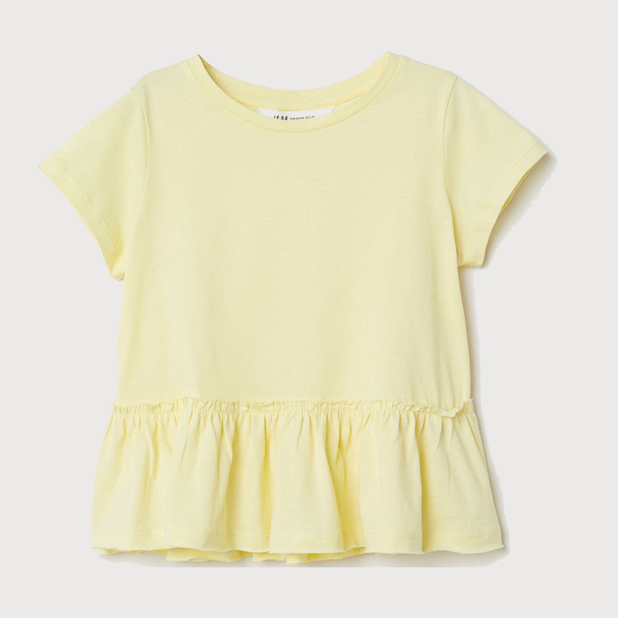 

Футболка H&M 6101737-ACUU 92 см Желтая