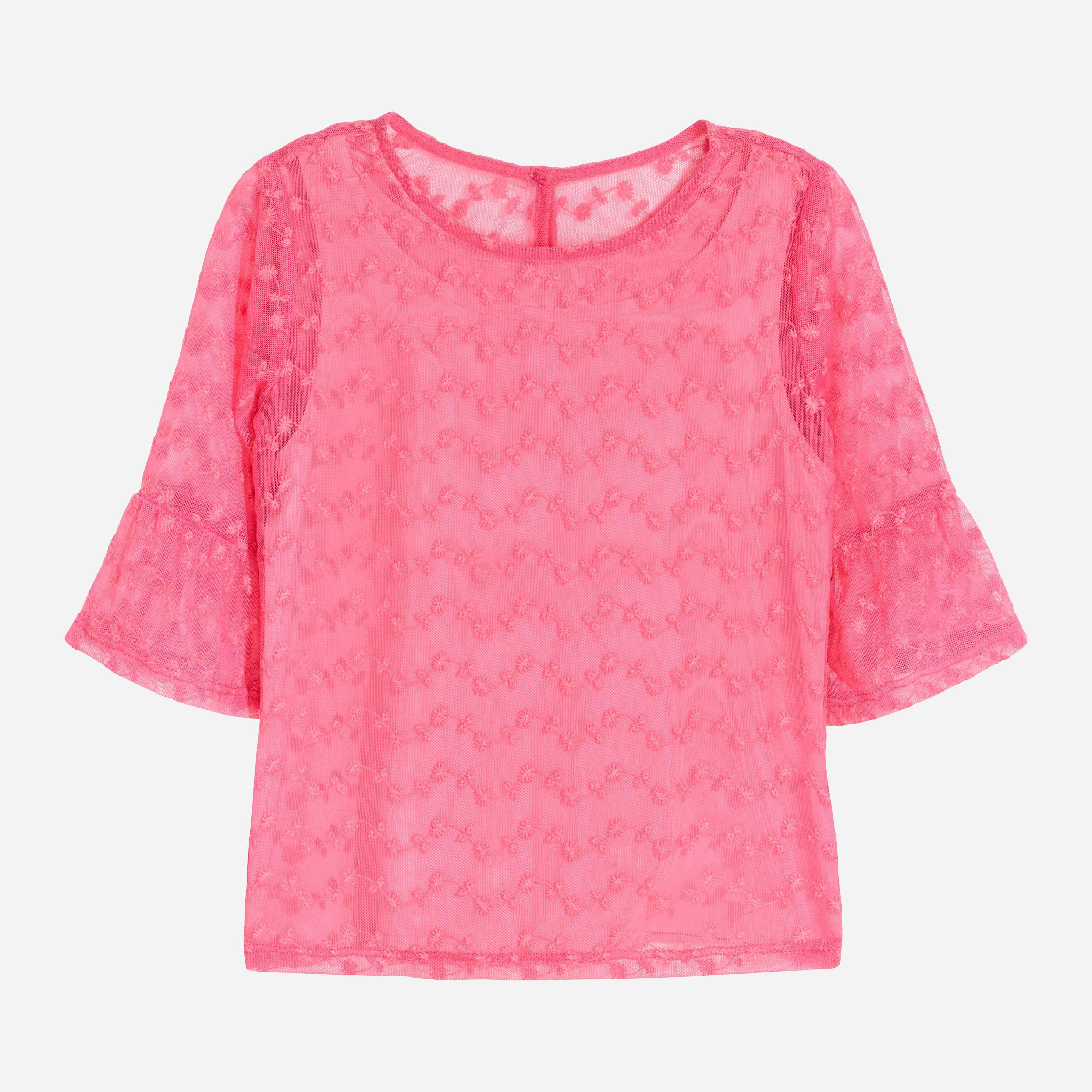 

Блуза H&M 5871706-ACWG 98 см Розовая