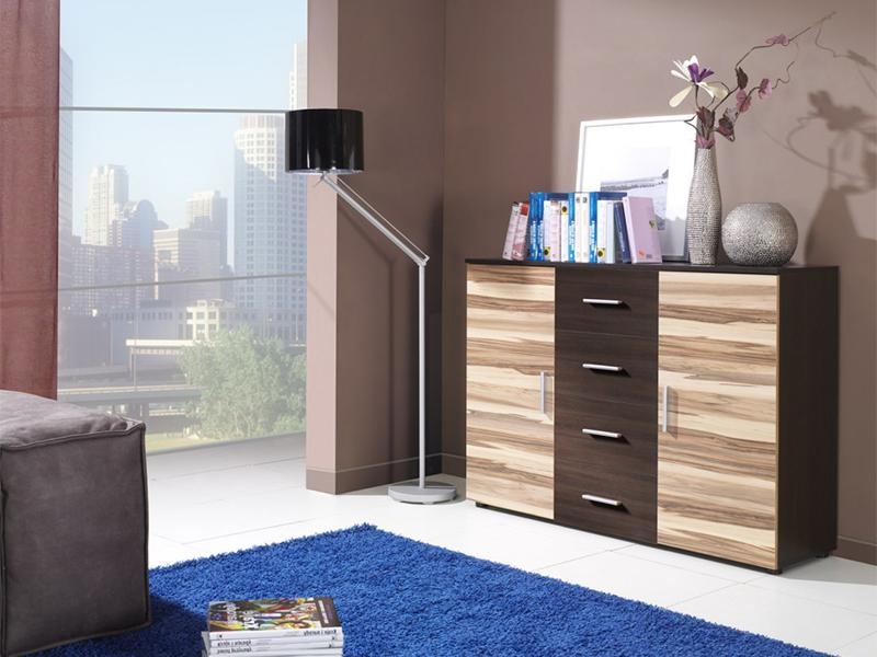 

Комод Cama Uni Венге матовый + Орех балтимор матовый