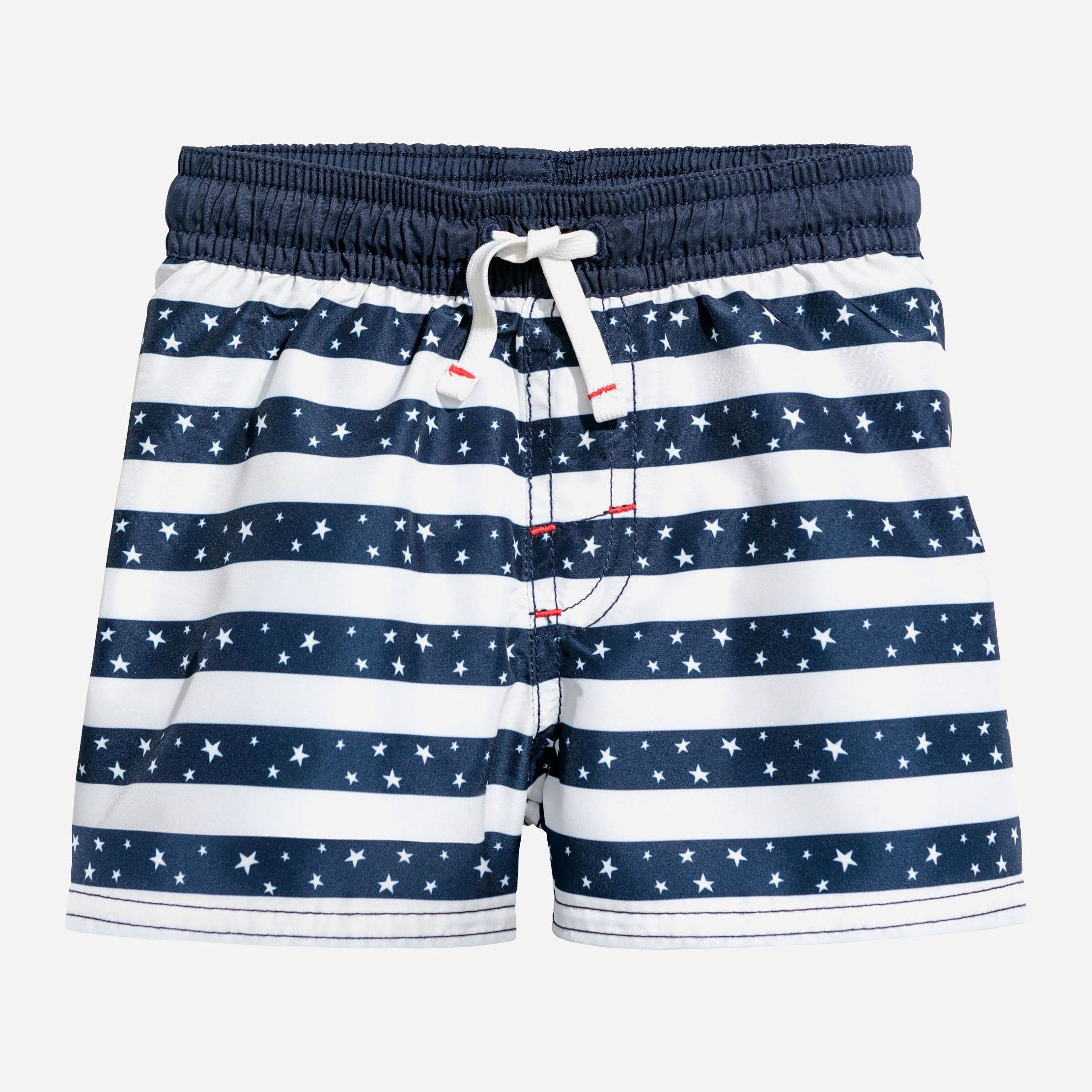 

Шорты H&M 5423667-ACIJ 74-80 см Синий/Белый в узоры