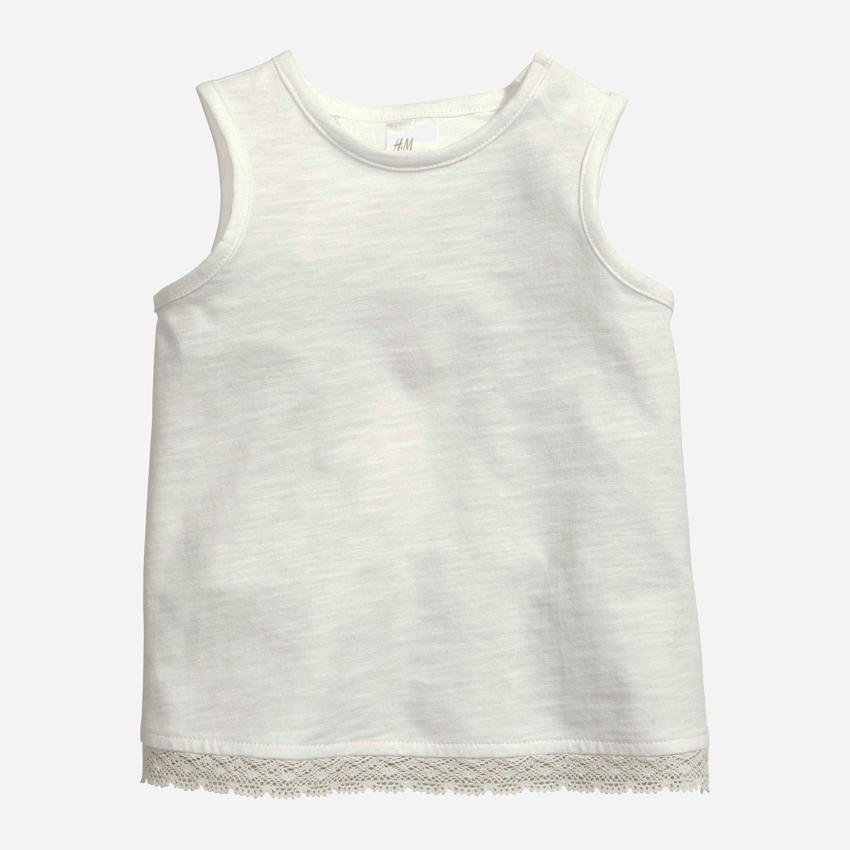 

Майка H&M 4865395-ACTS 68 см Белая