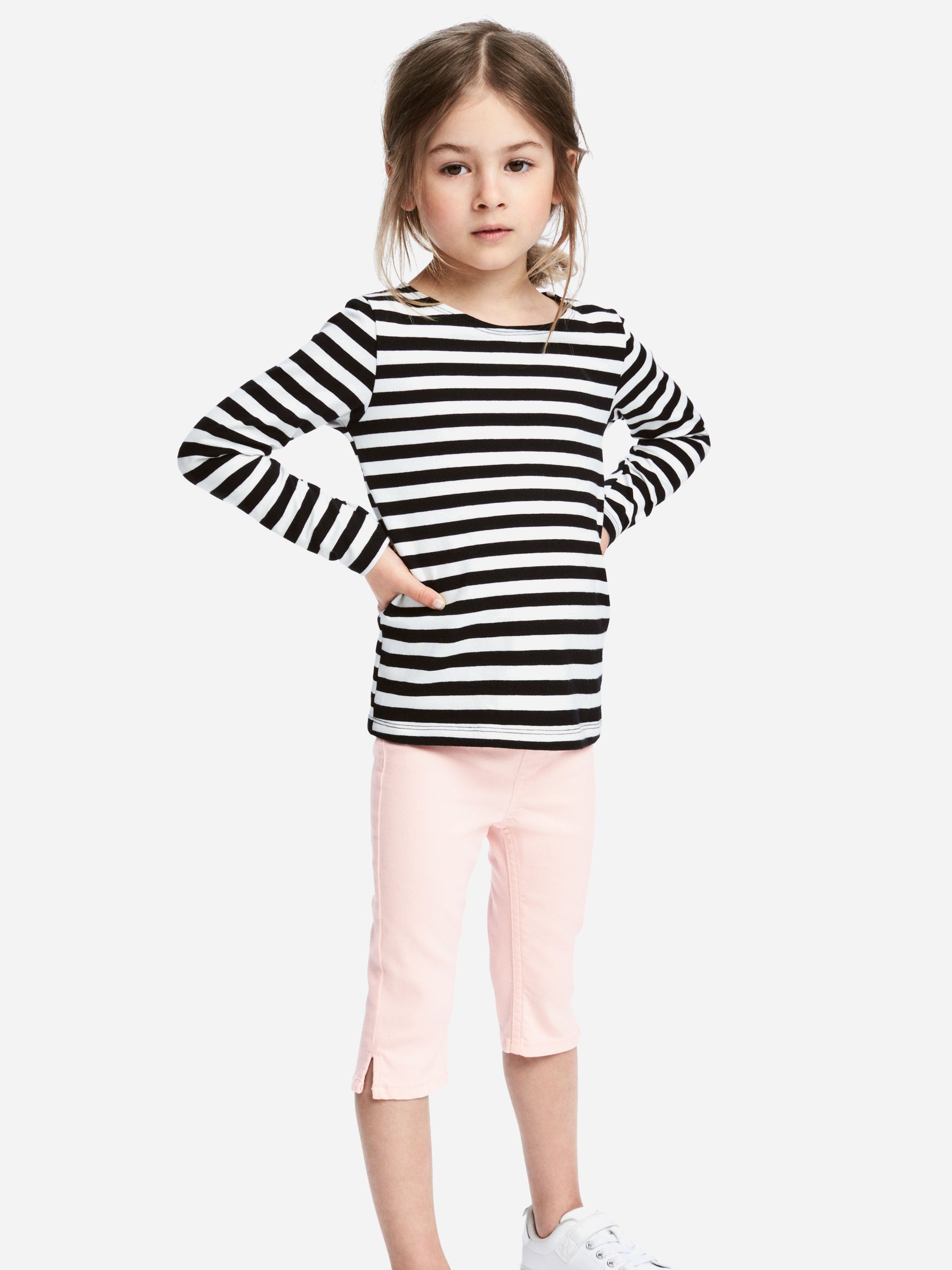 

Капри джинсовые H&M 4847566-ACWG 92 см Розовые