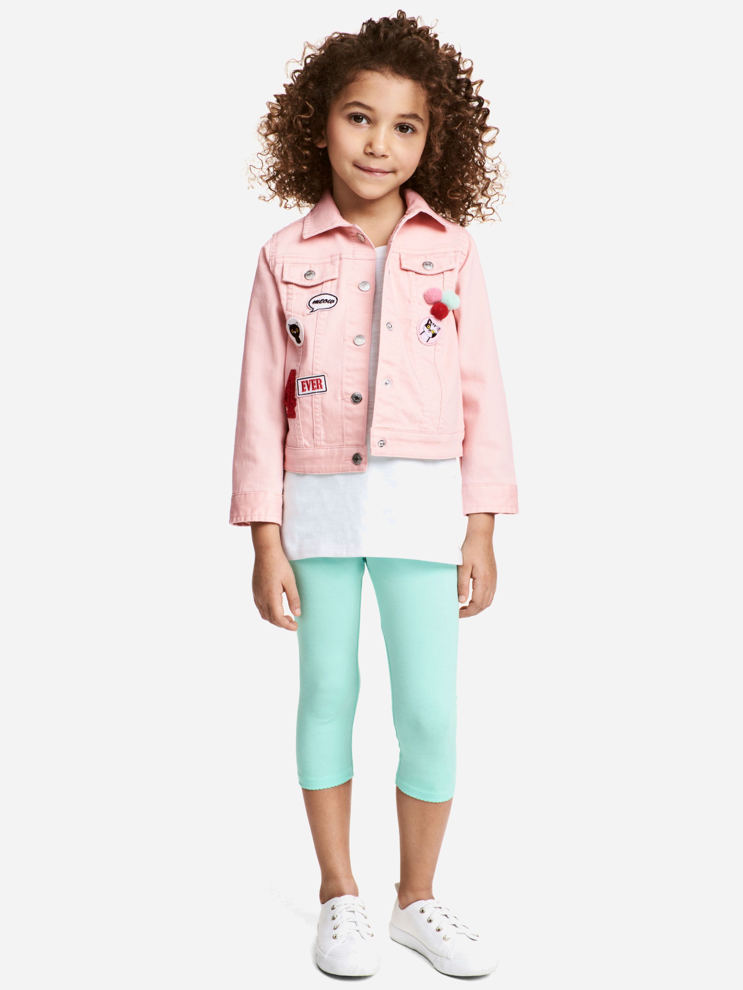

Лосины H&M 4786745-ACTU 140 см Бирюзовые