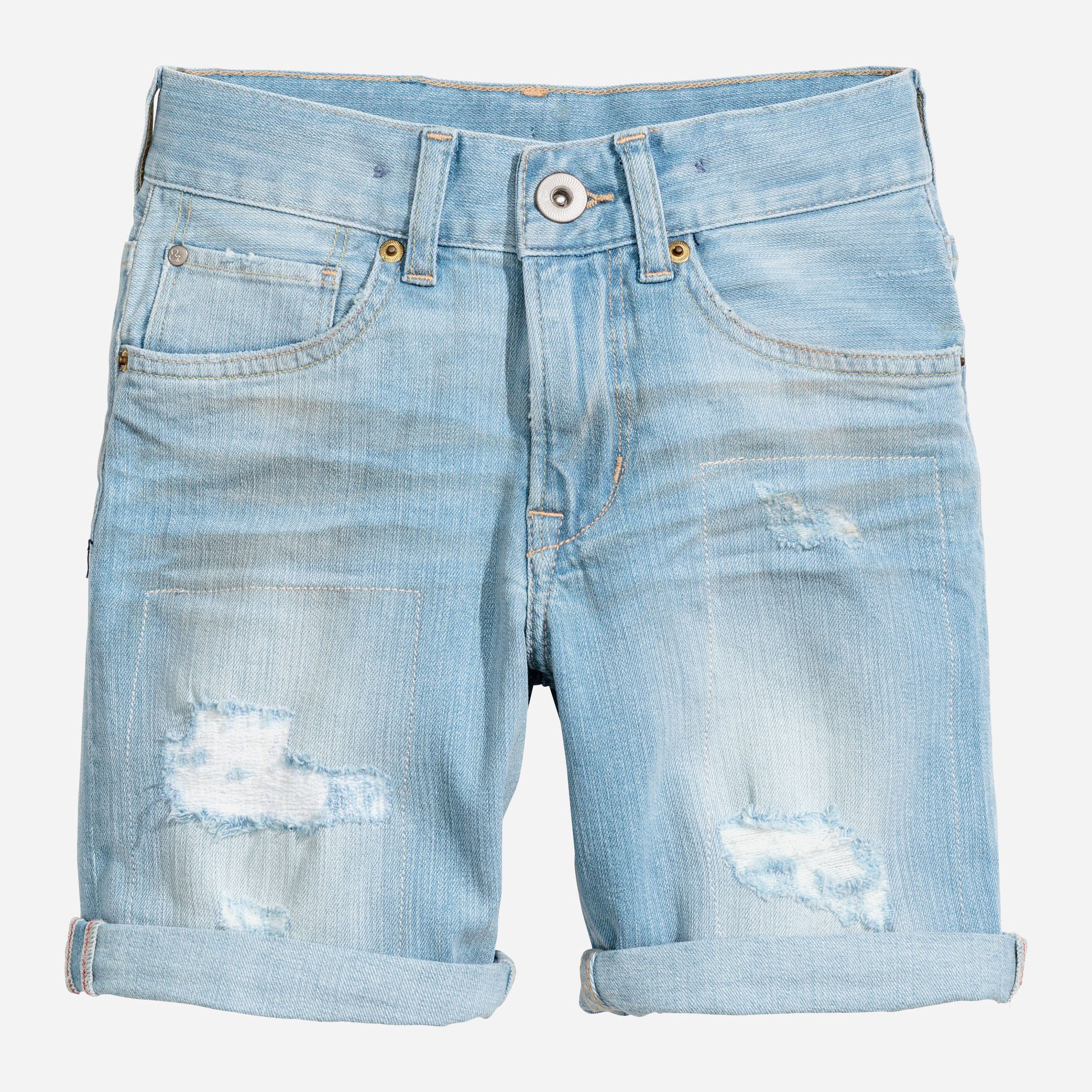 

Шорты джинсовые H&M 4757845-ACUP 146 см Голубые