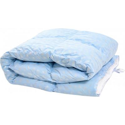 

Одеяло MirSon пуховое 1843 Bio-Blue 50 пух деми 172x205 см