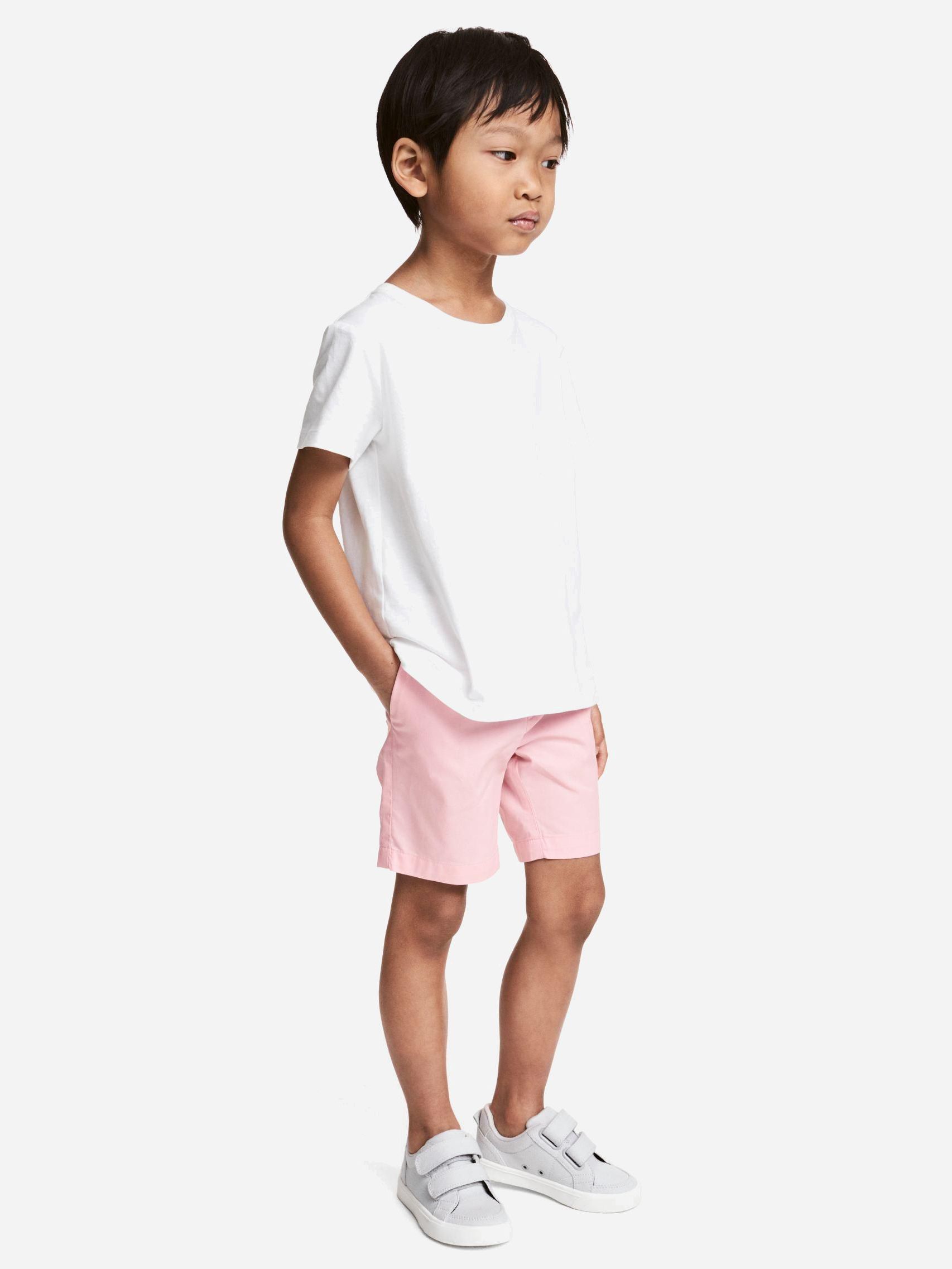 

Шорты H&M 4569105-ACWV 128 см Светло-розовые