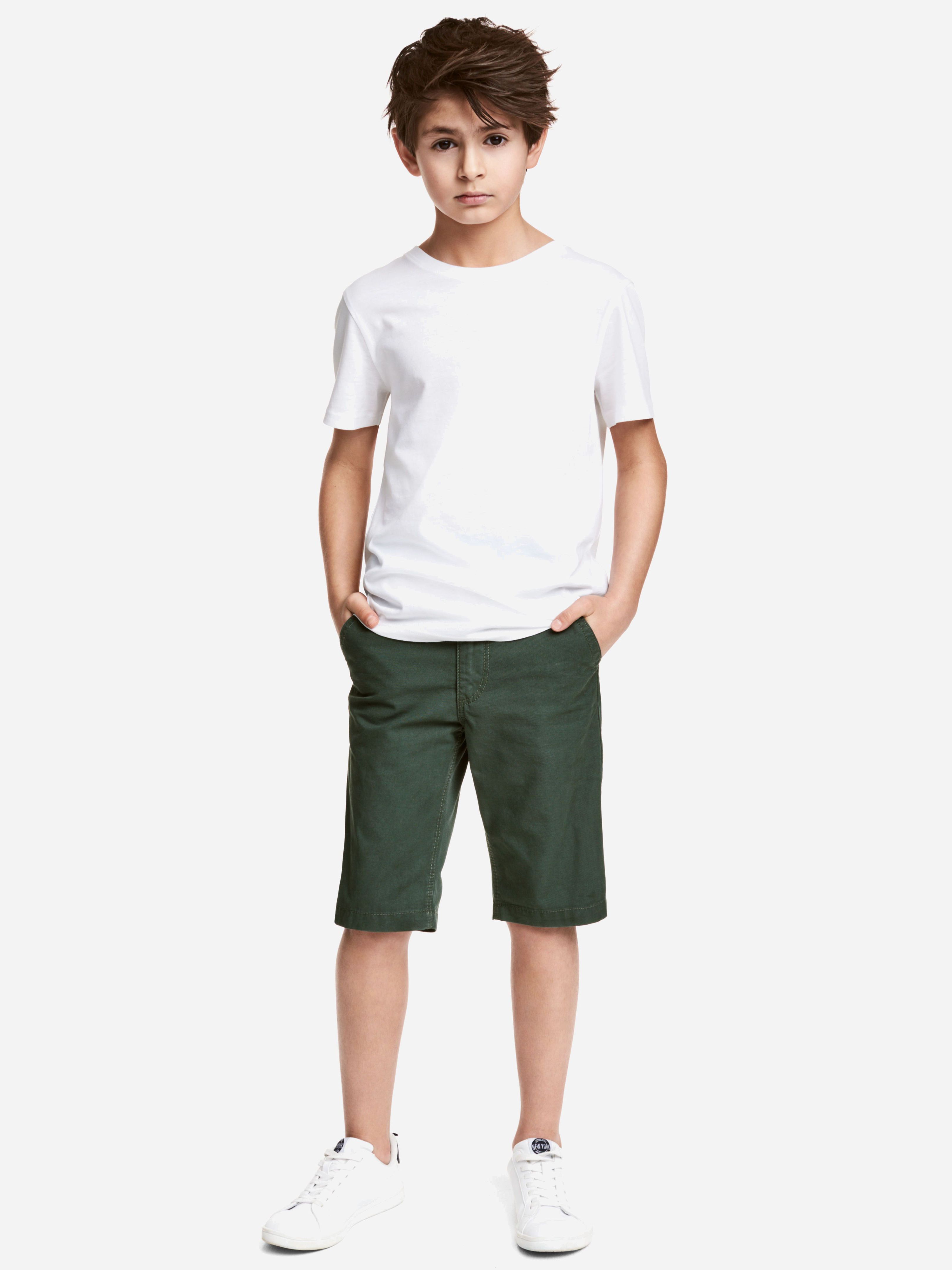 

Шорты H&M 4545135-ACXO 140 см Темно-зеленые