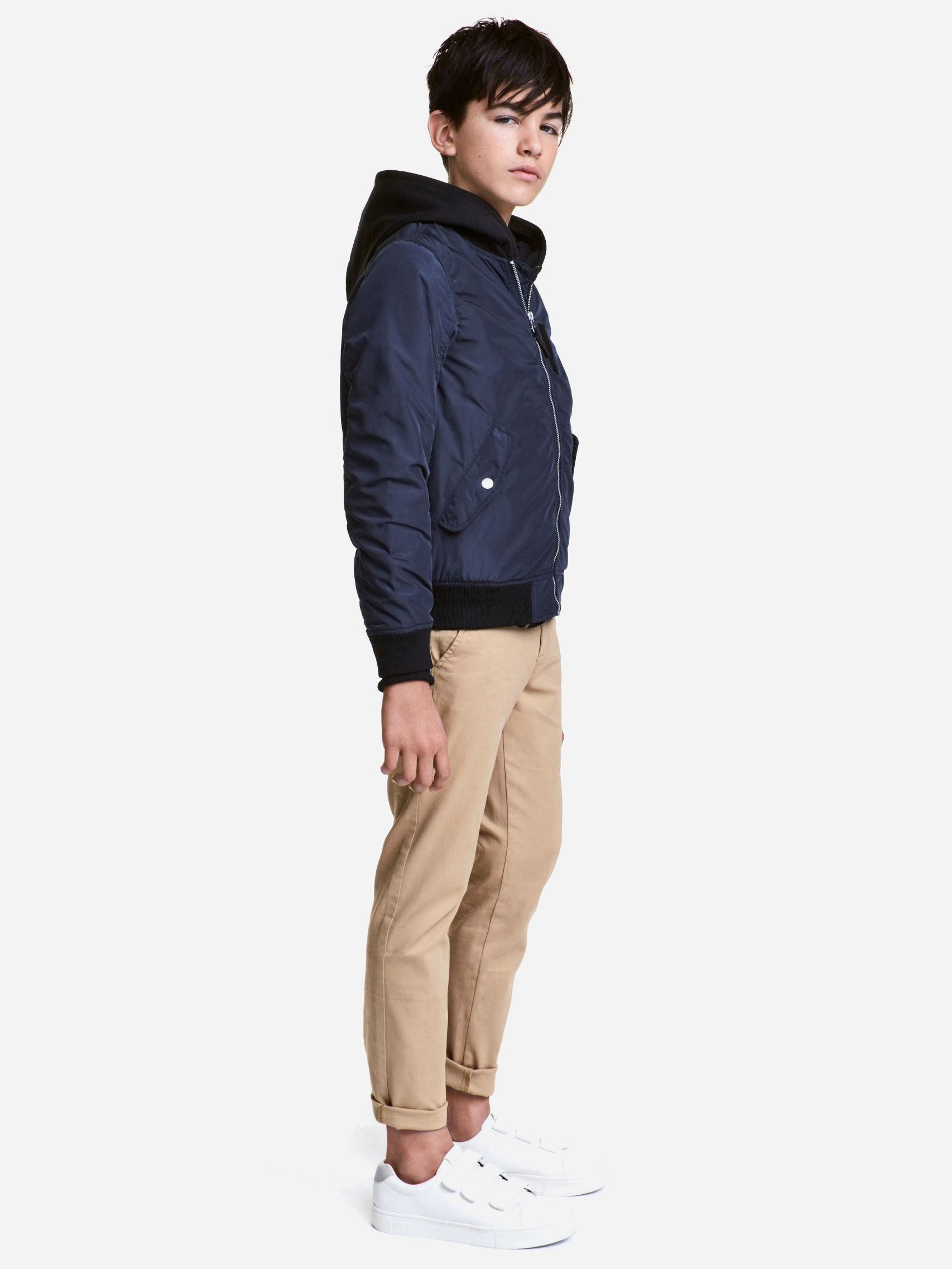 

Брюки H&M 4512715-ACTQ 152 см Бежевые
