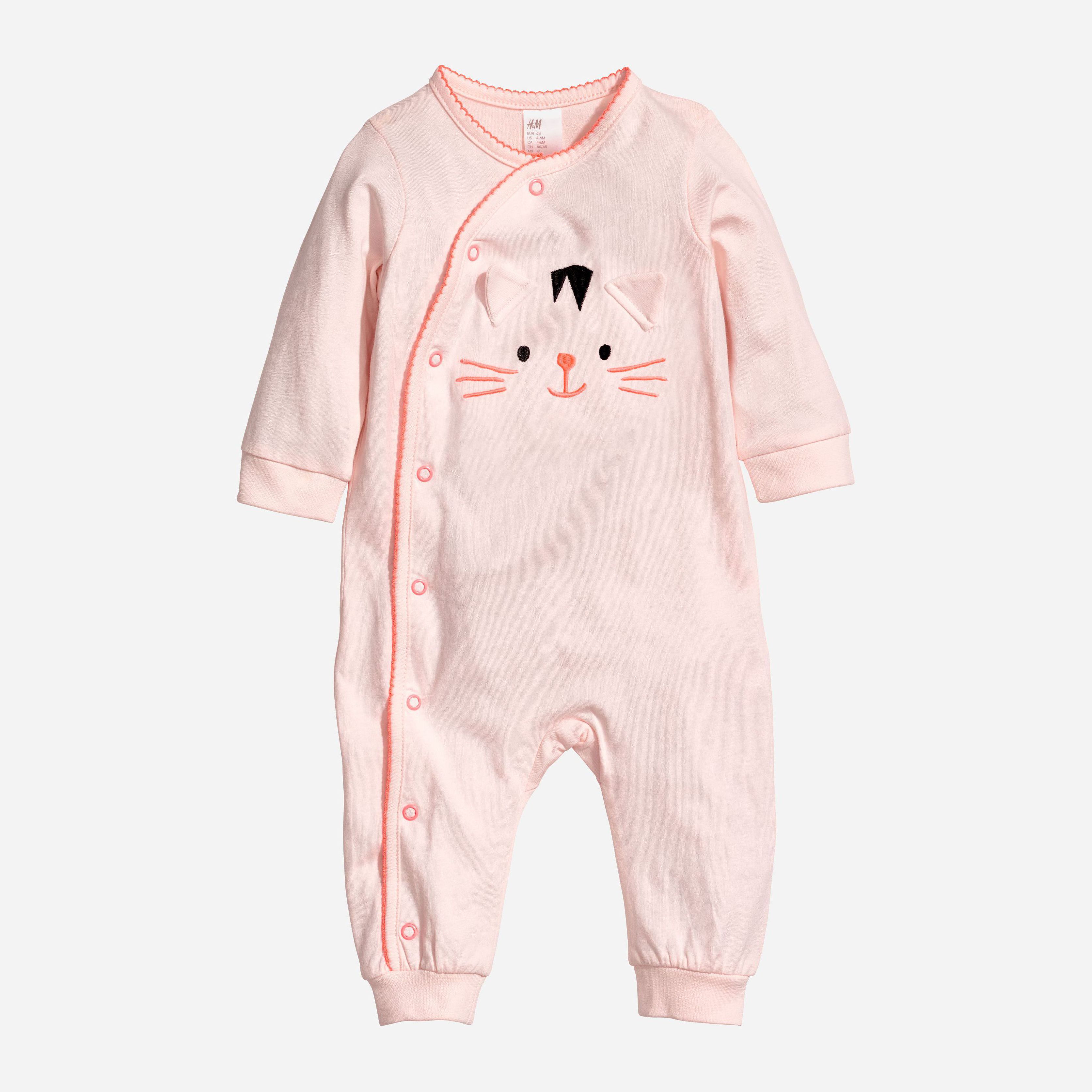 

Человечек H&M 4271147-ABDS 86 см Бледно-розовый с принтом