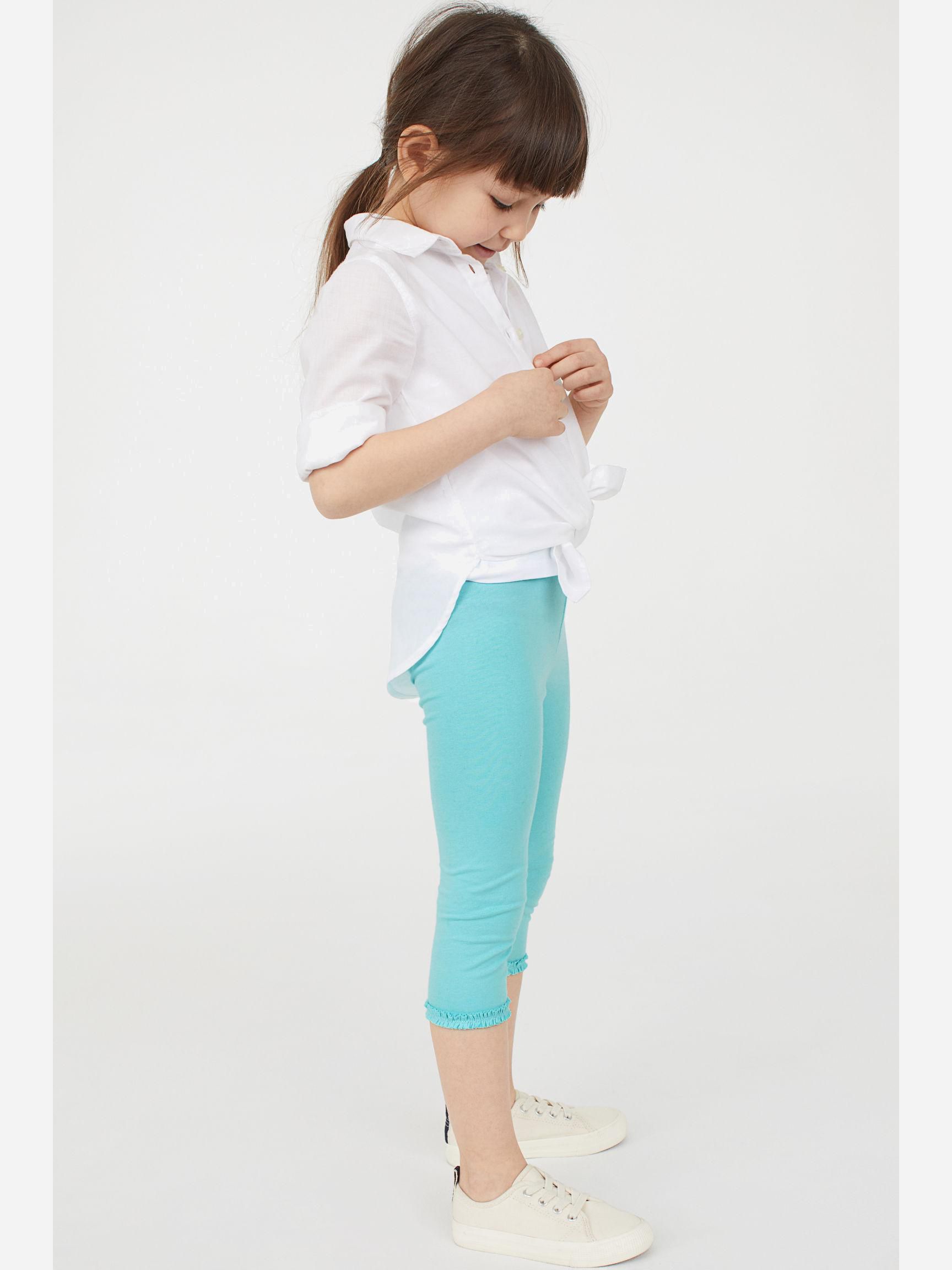 

Лосины H&M 3793607-ACVR 140 см Мятные
