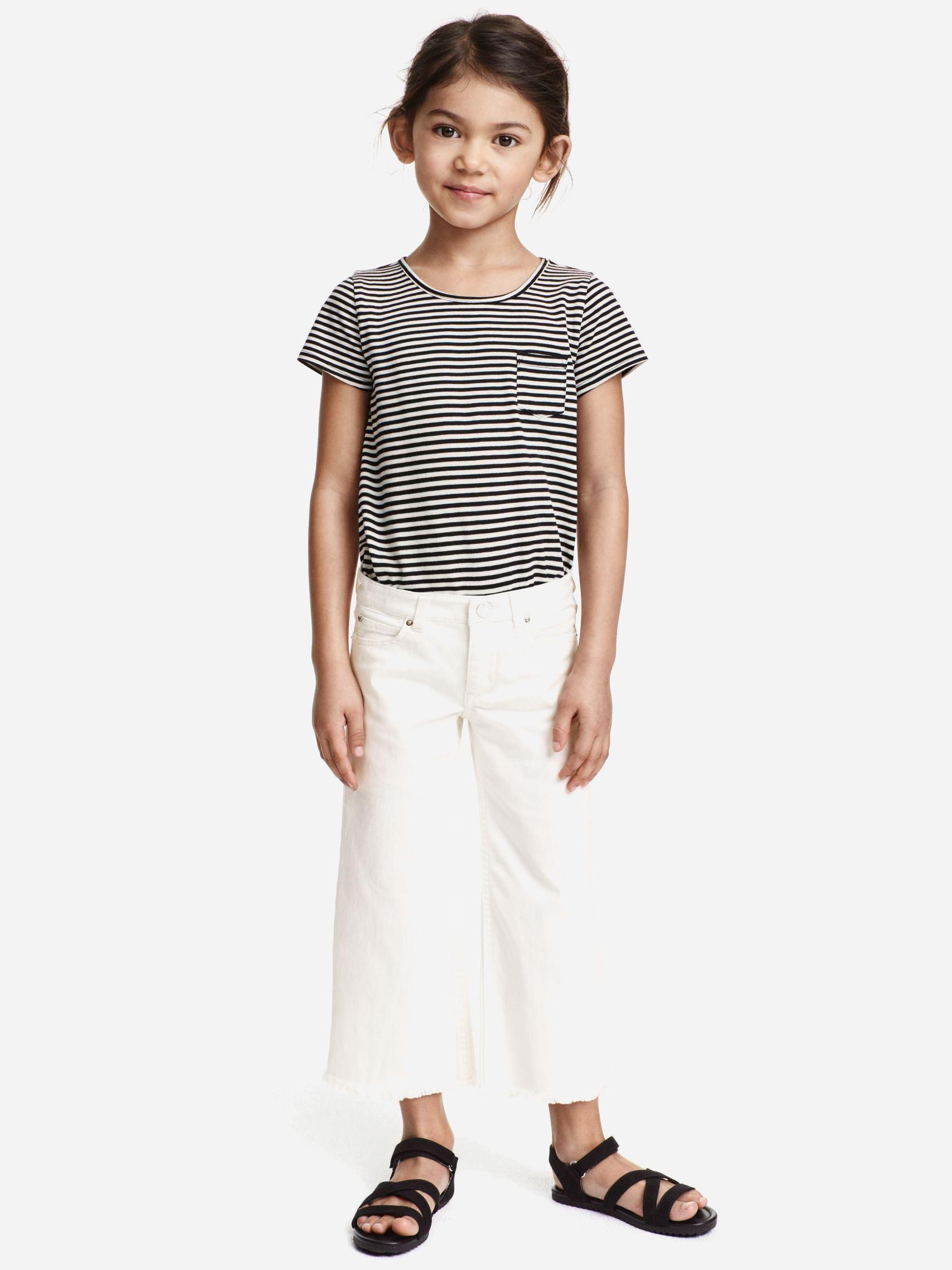 

Джинсы-кюлоты H&M 3650883-ACTS 92 см Белые (DD3000001378952)