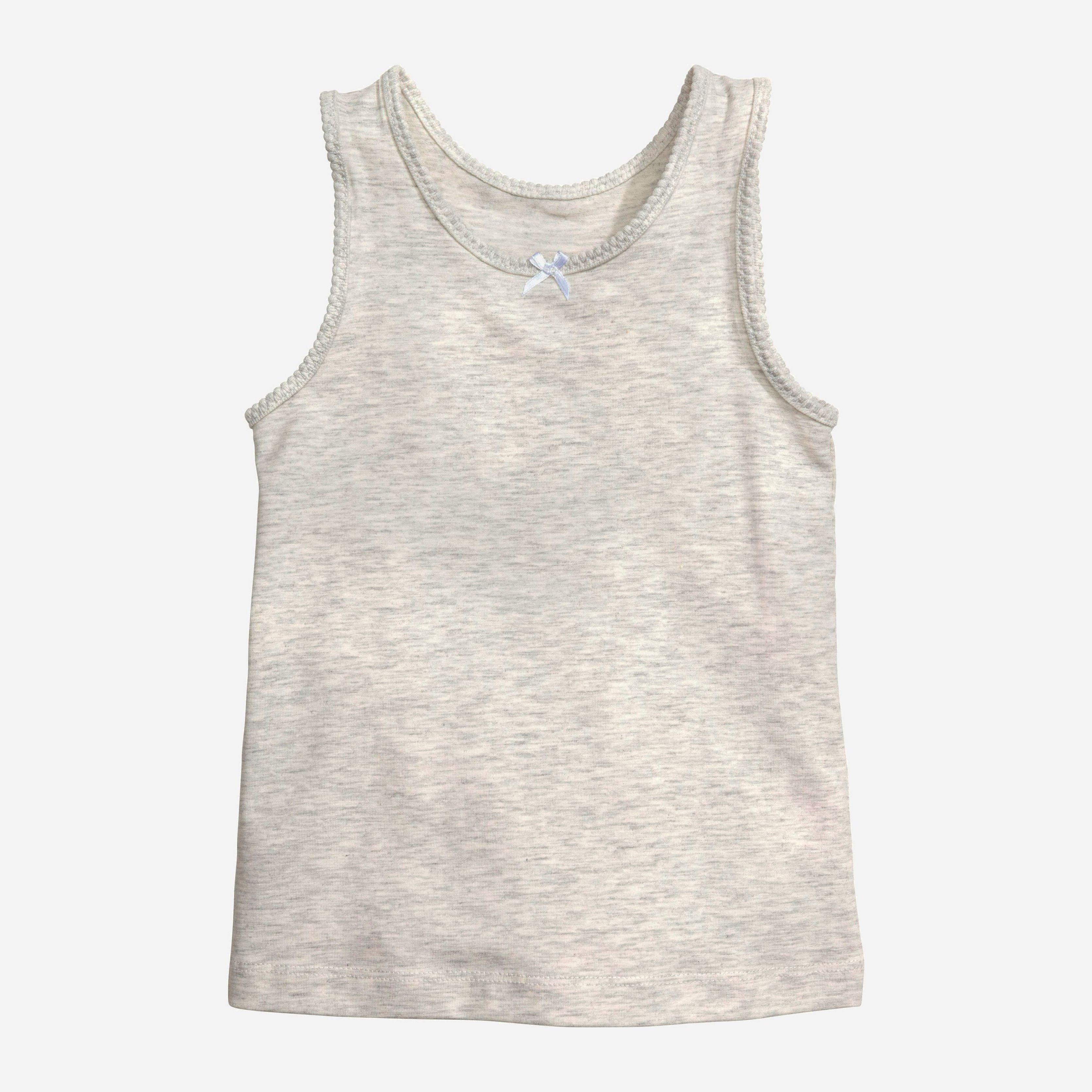 

Майка H&M 3419096-ACWW 92 см Светло-серая