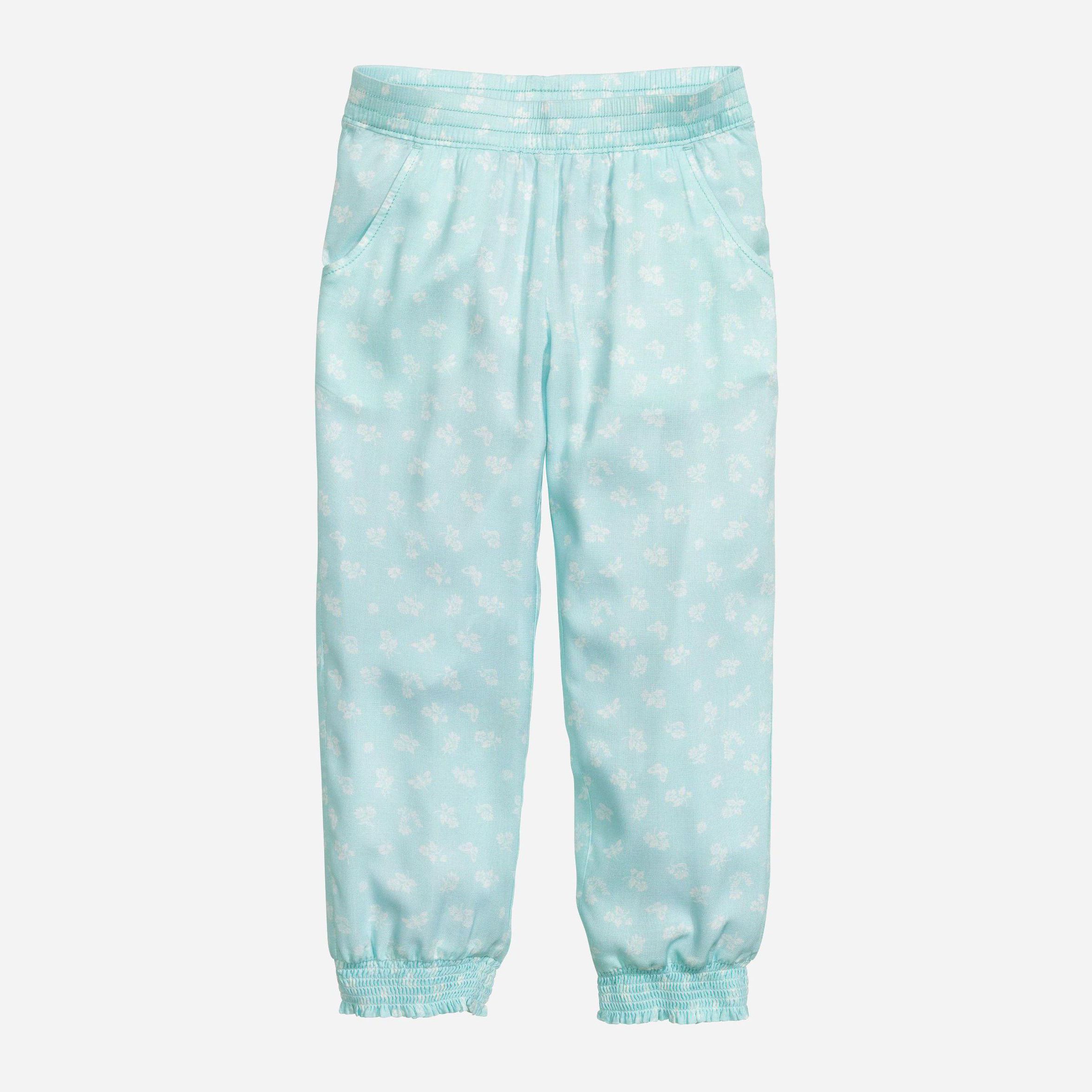 

Брюки H&M 3338953-ADOY 122 см Мятные в белые узоры (DD3000003158347)
