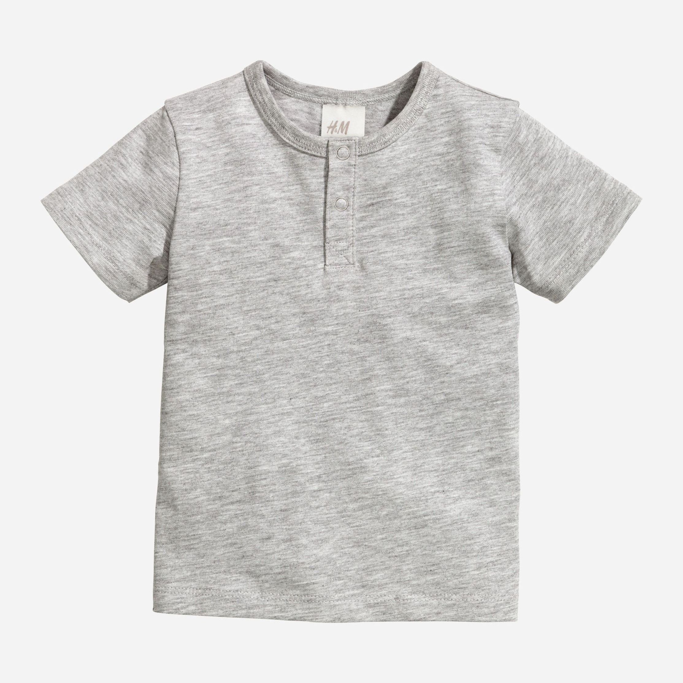 

Футболка H&M 2560965-ABKU 80 см Серая