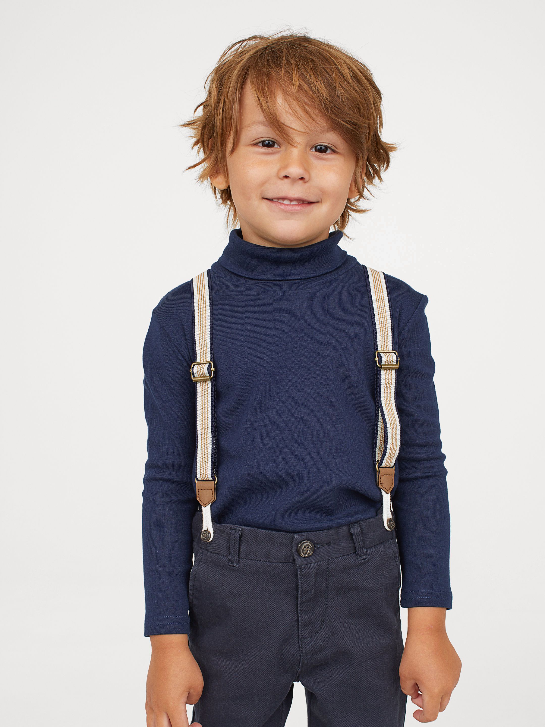 

Гольф H&M 2346228-AAQJ 98-104 см Темно-синий