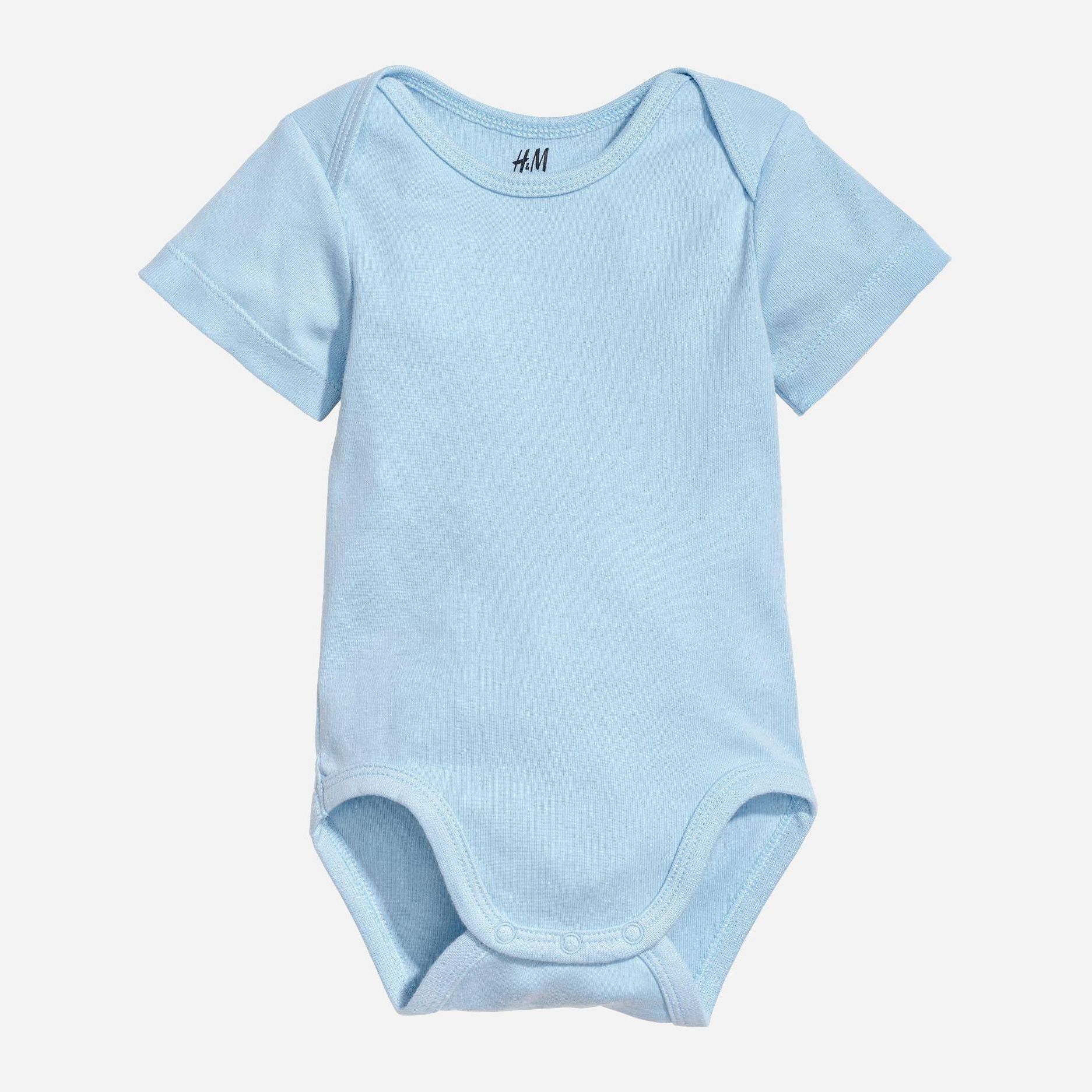 

Боди-футболка H&M 5881841-ACUP 104 см Голубая