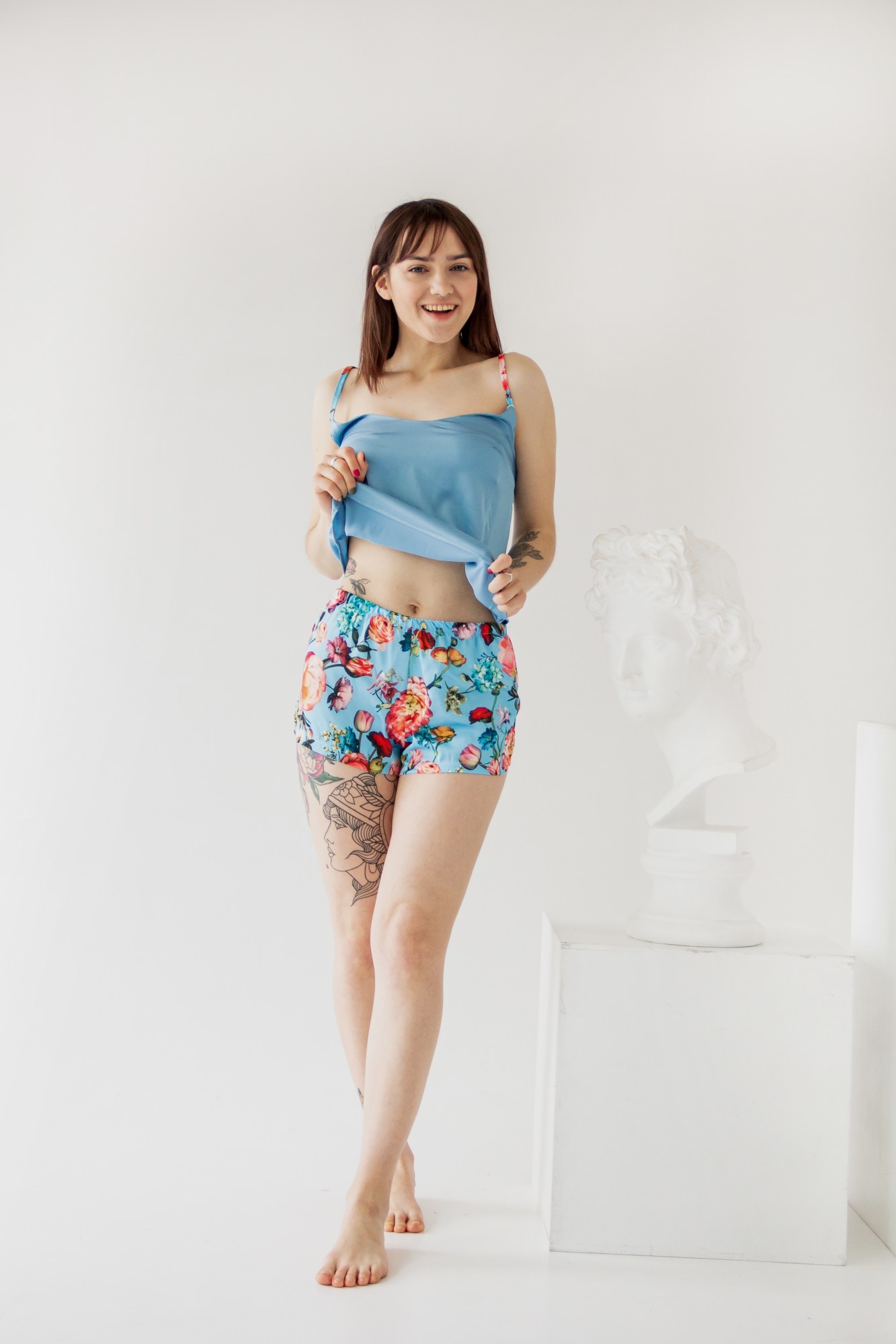 

Пижама женская Mia Spring  Голубой BLUE, Пижама женская Mia Spring M Голубой BLUE