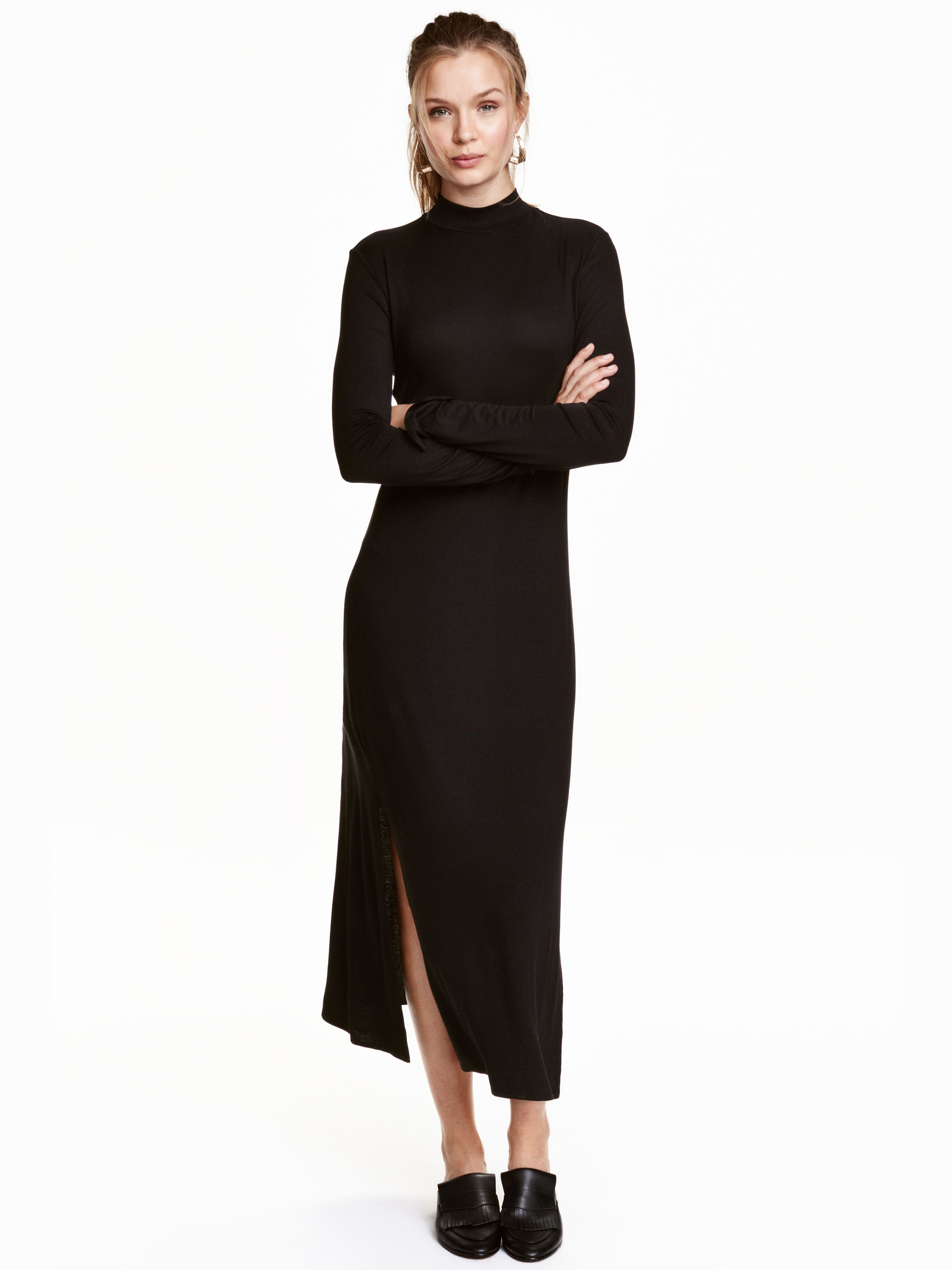 

Платье H&M 4262124-AAAD S Черное