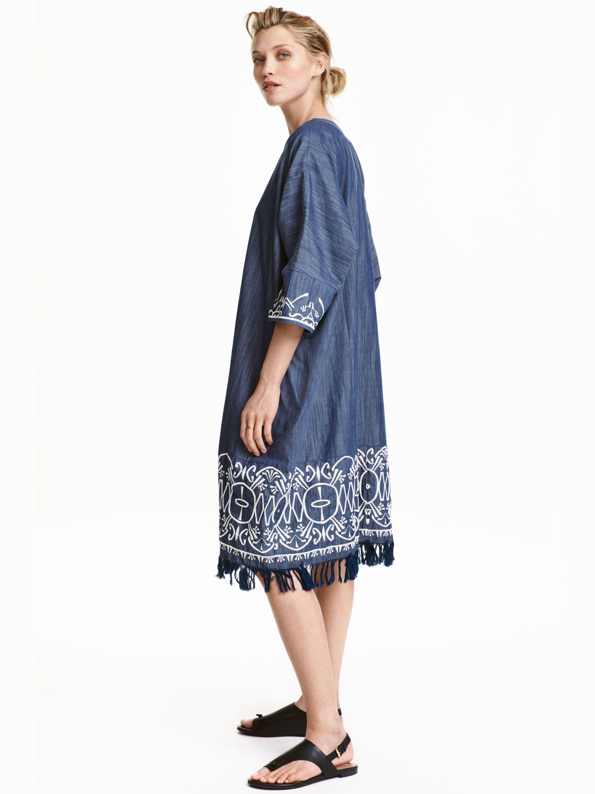 

Накидка H&M 4239794-AAPR S Синяя