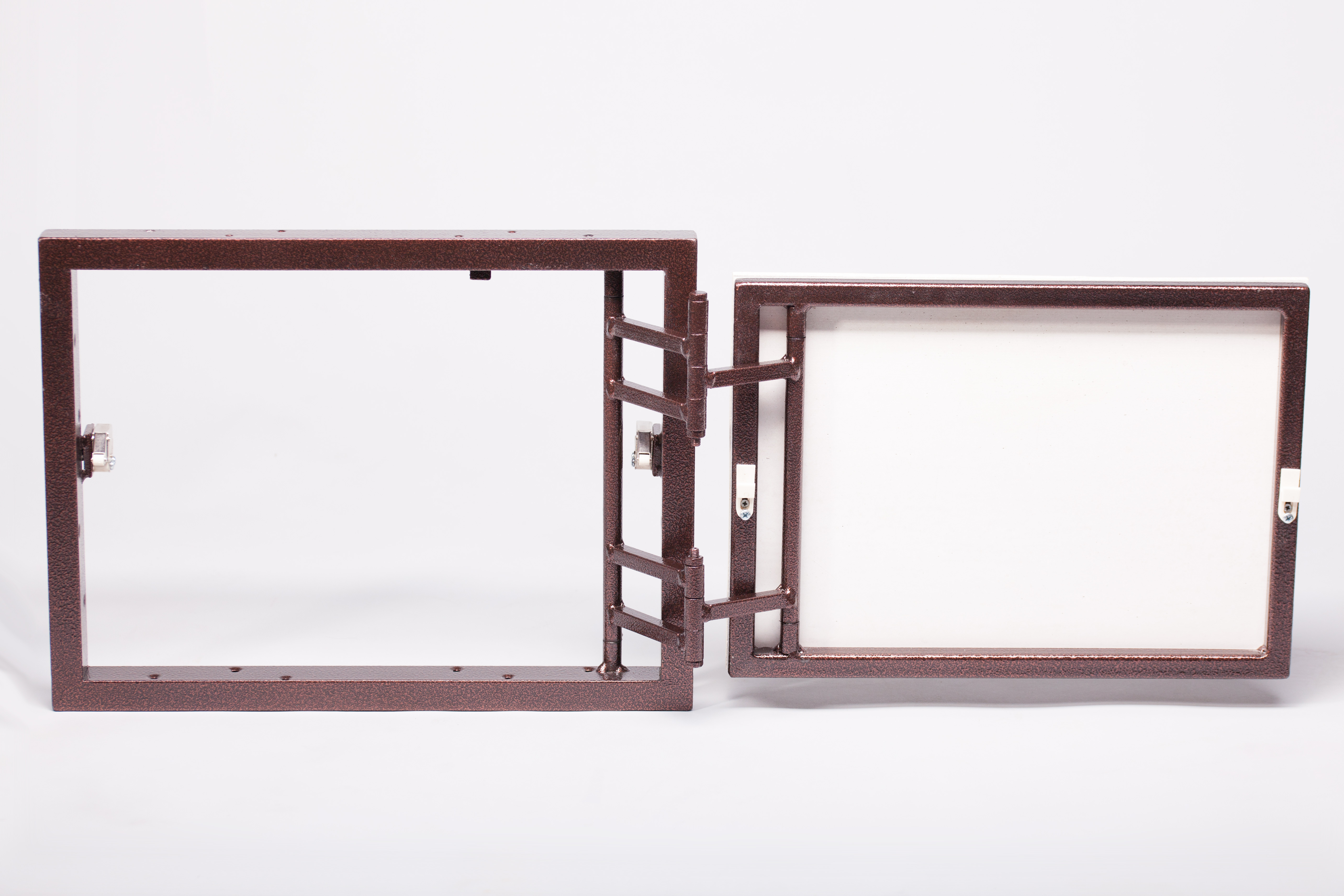 

Люк под плитку настенный нажимной распашной Ткбуд Невидимка 360х250