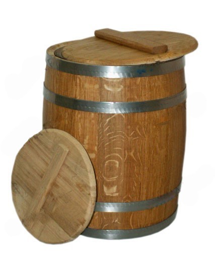 

Кадка Wooden Barrels Бочковой формы 30л