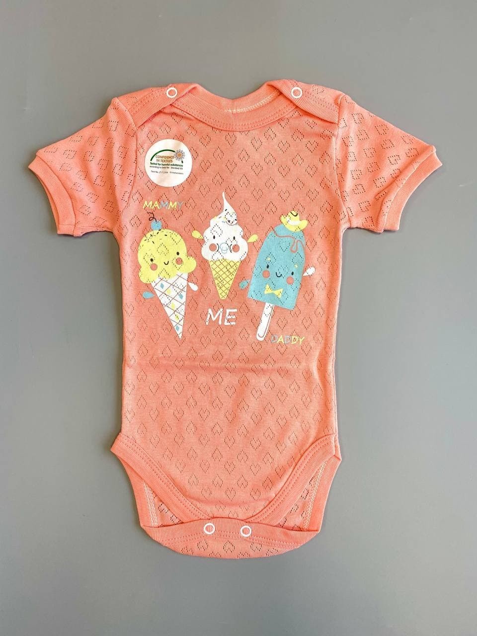 

Боди-футболка Veres Sweet Family 80см Коралловый