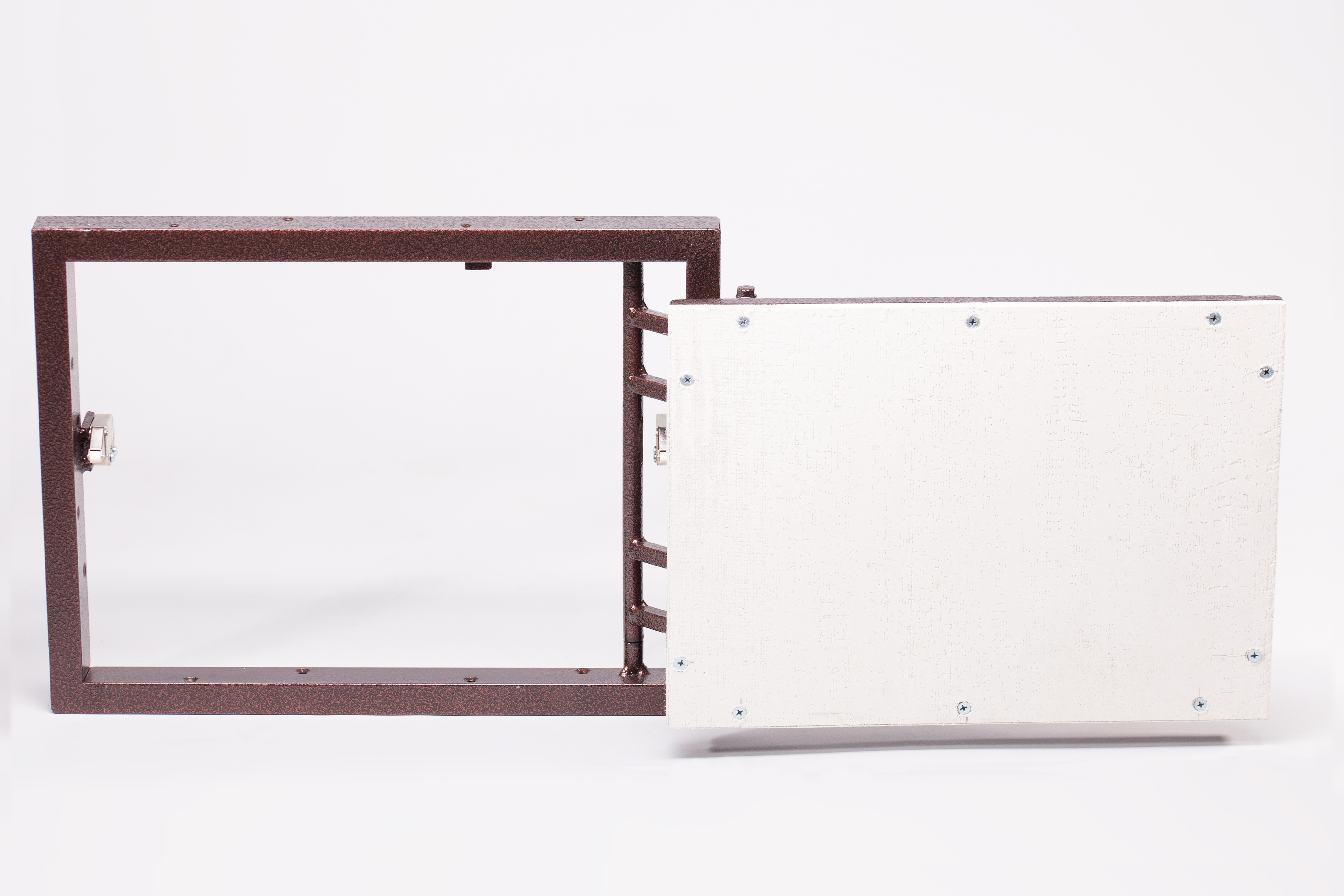 

Люк под плитку настенный нажимной сдвижной Ткбуд Невидимка 400х400